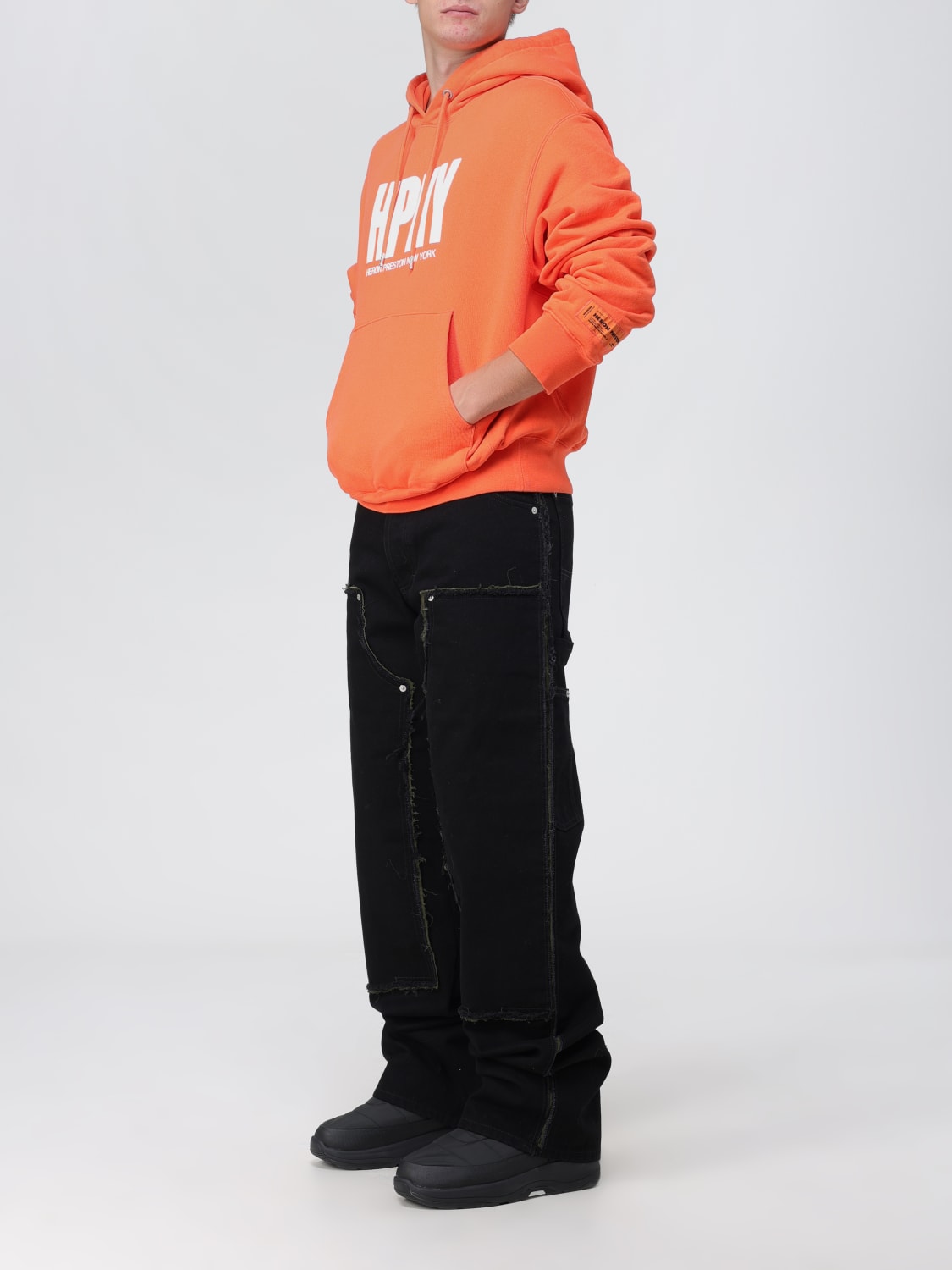 HERON PRESTON SWEATER: Sweater men Heron Preston, Orange - Img 2