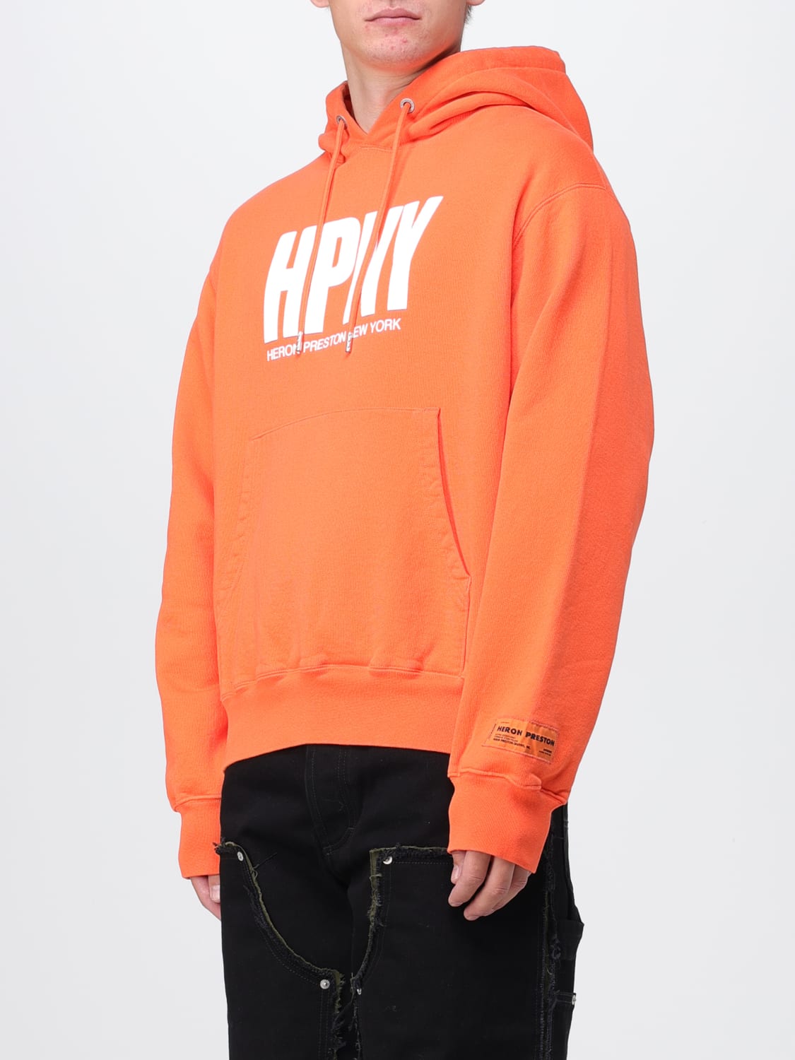 HERON PRESTON SWEATER: Sweater men Heron Preston, Orange - Img 4