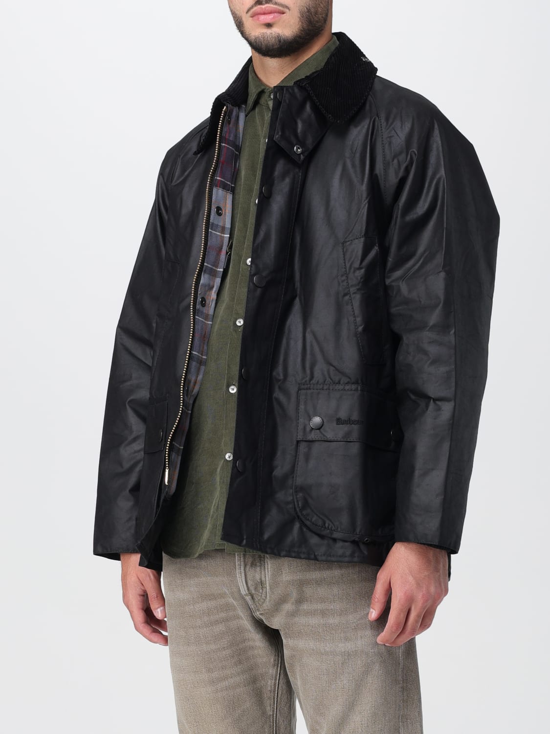 BARBOUR: Jacket men - Black | Barbour jacket MWX0018MWX online at