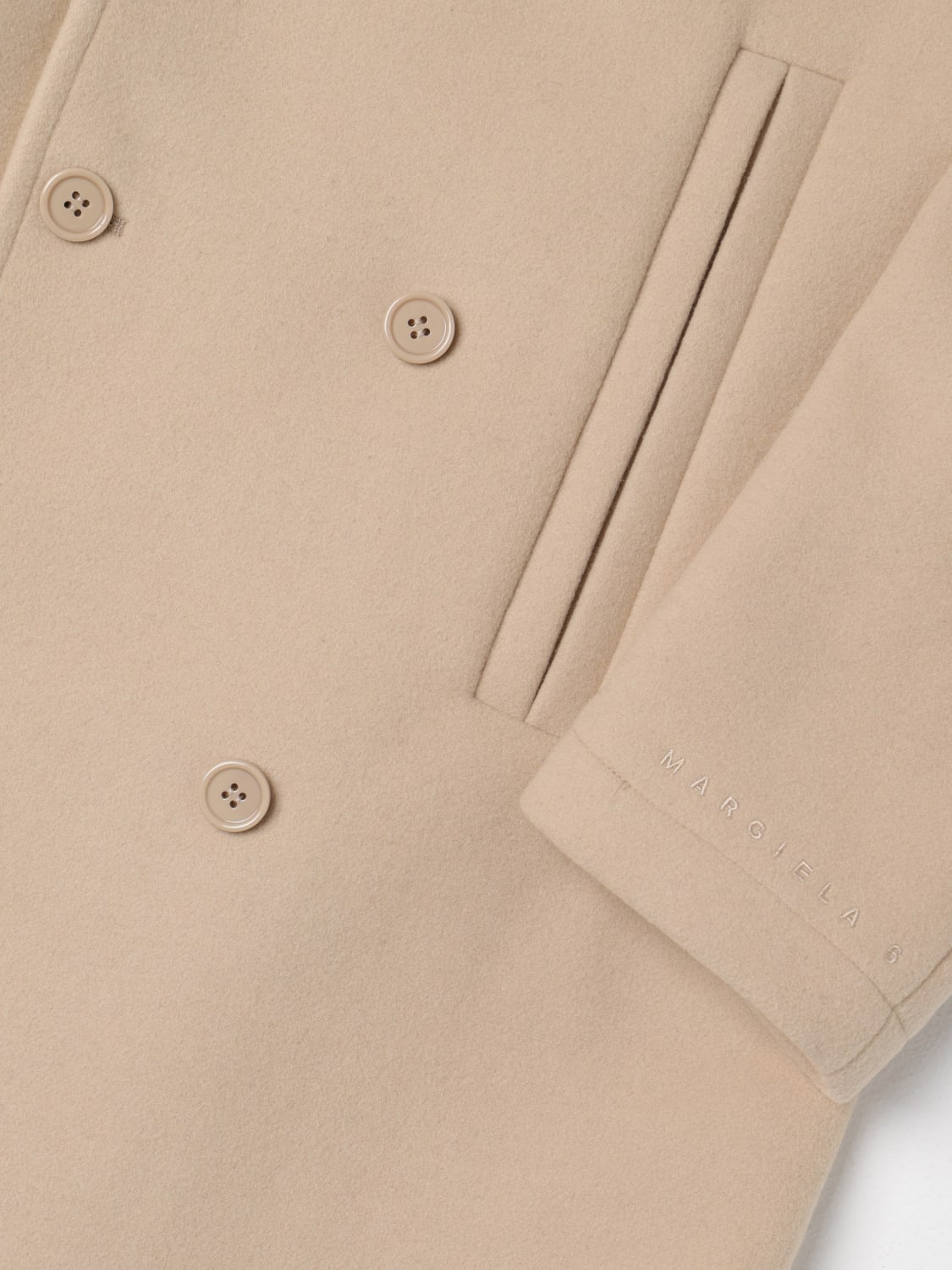 MM6 MAISON MARGIELA MANTEAU: Veste enfant Mm6 Maison Margiela, Beige - Img 3