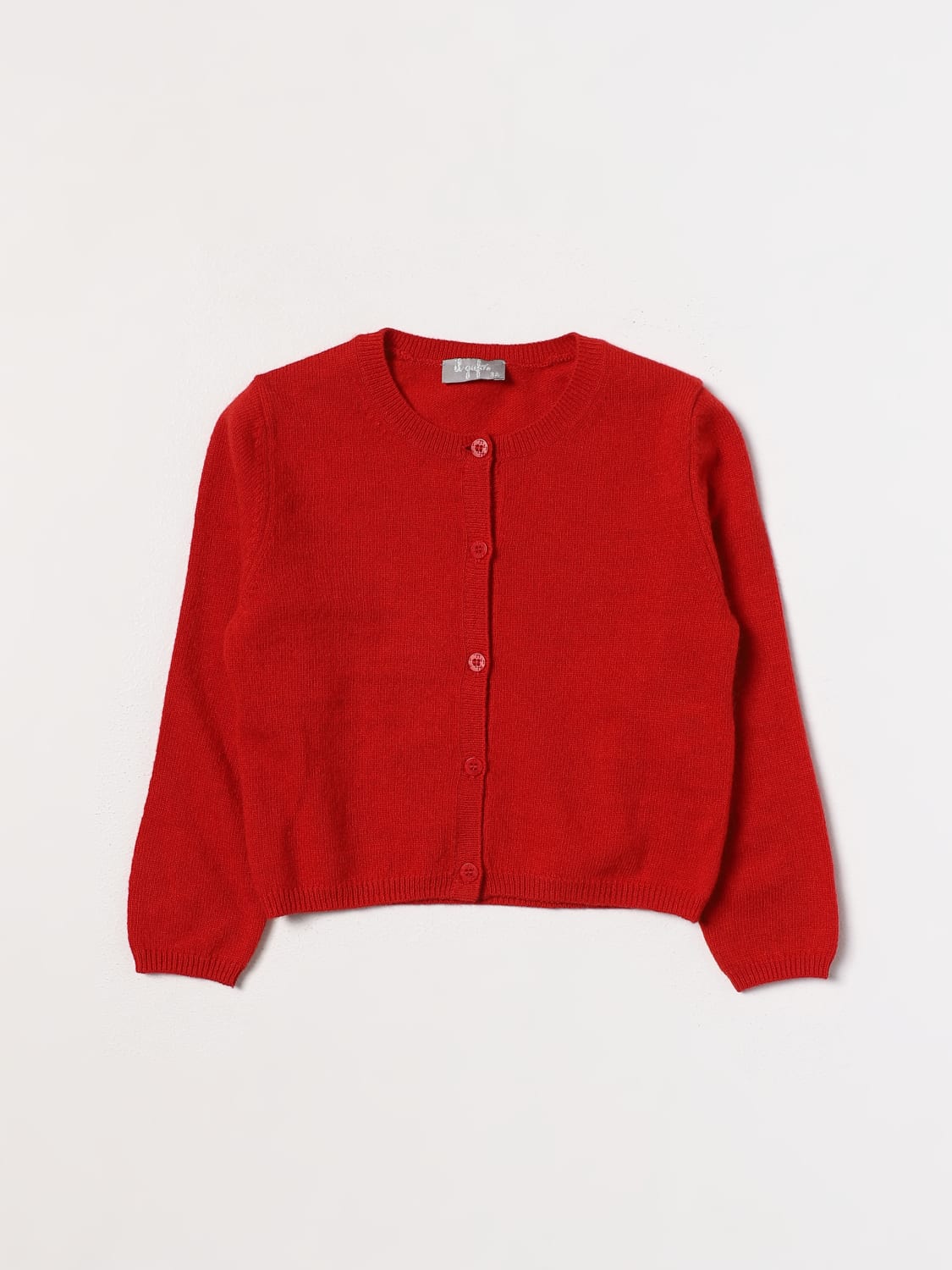 IL GUFO SWEATER: Sweater kids Il Gufo, Red - Img 1
