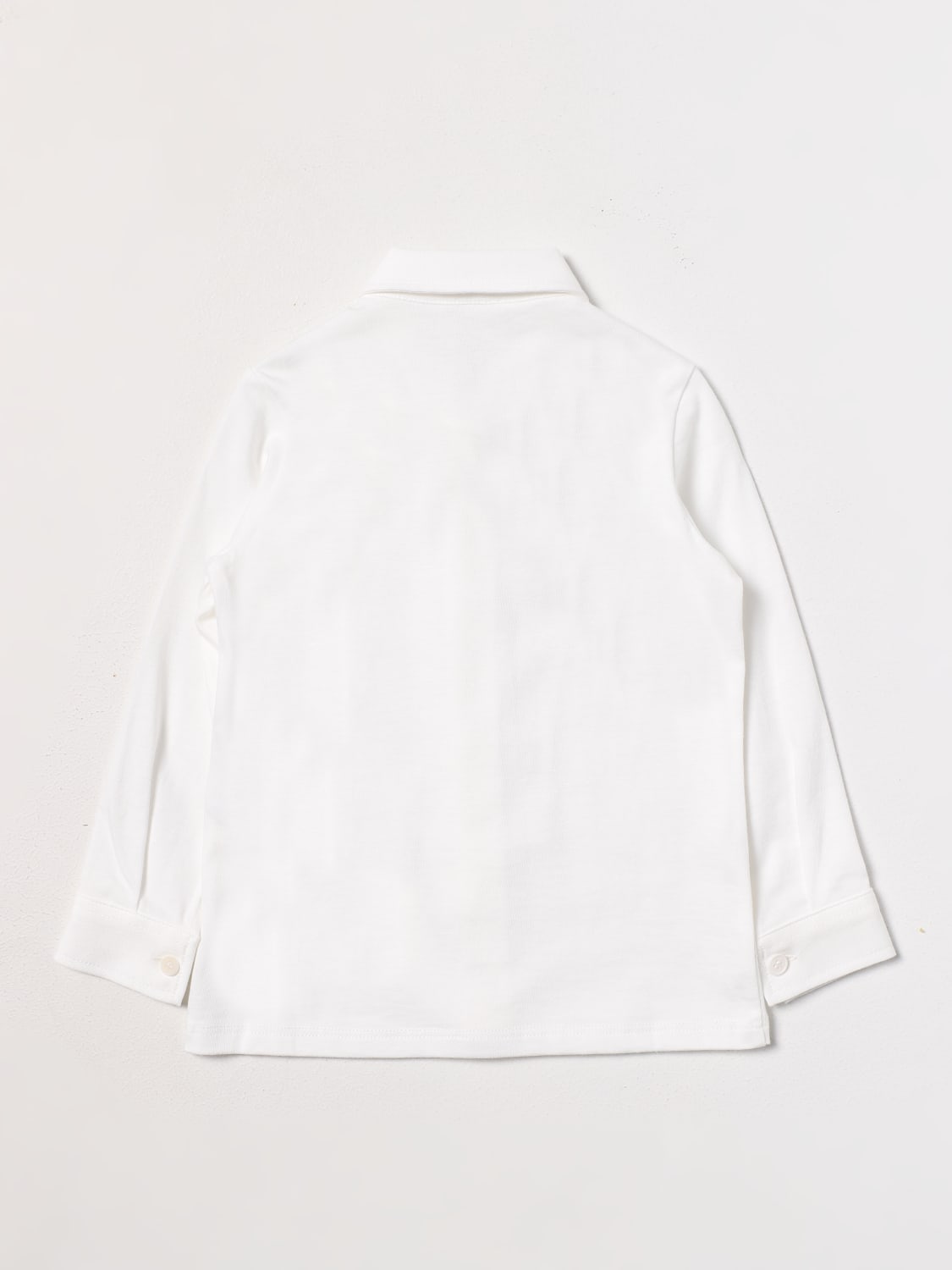 IL GUFO: Shirt kids - White | Il Gufo shirt CL182MF002
