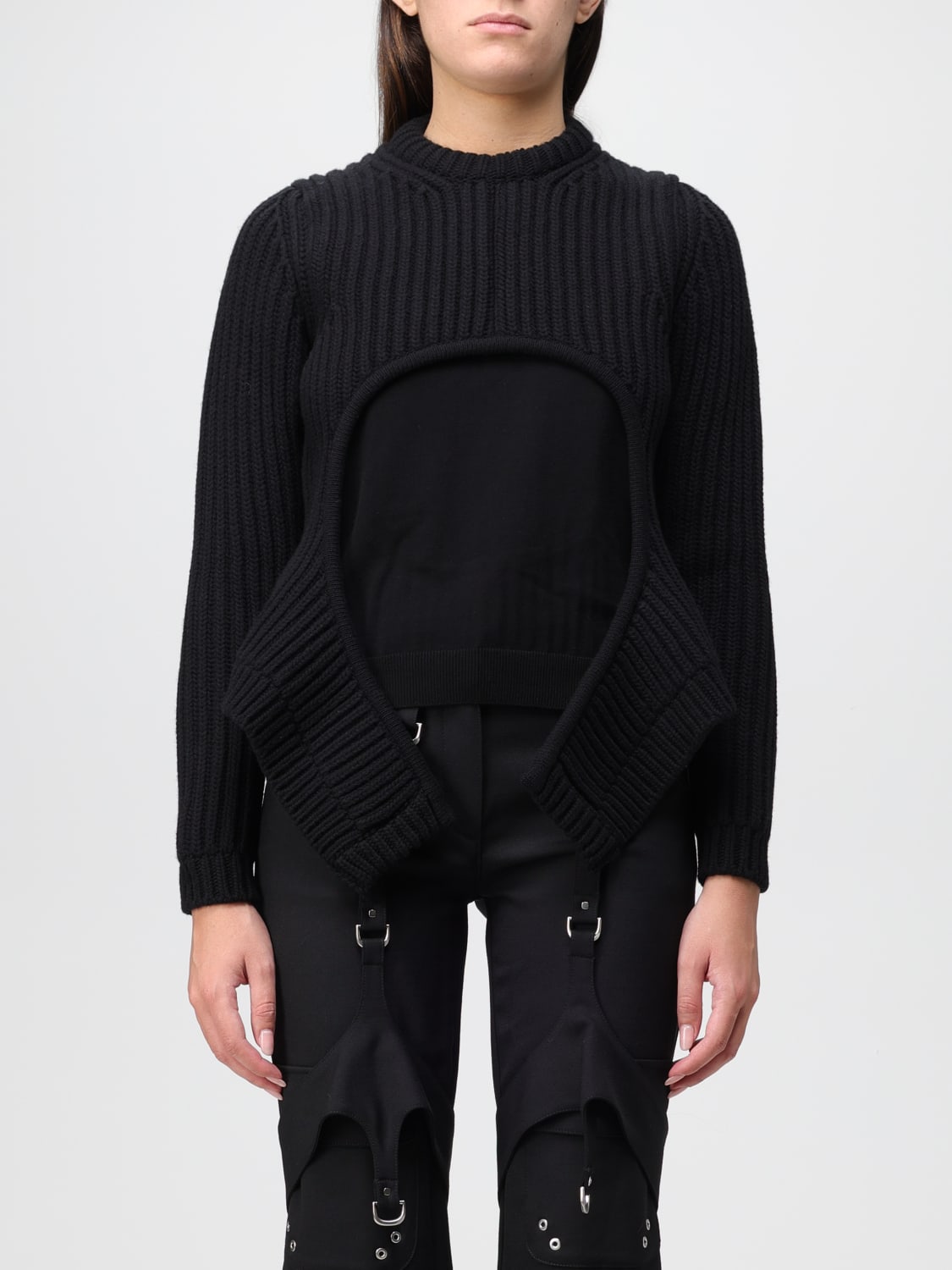 OFF-WHITE SWEATER: Sweater woman Off-white, Black - Img 1