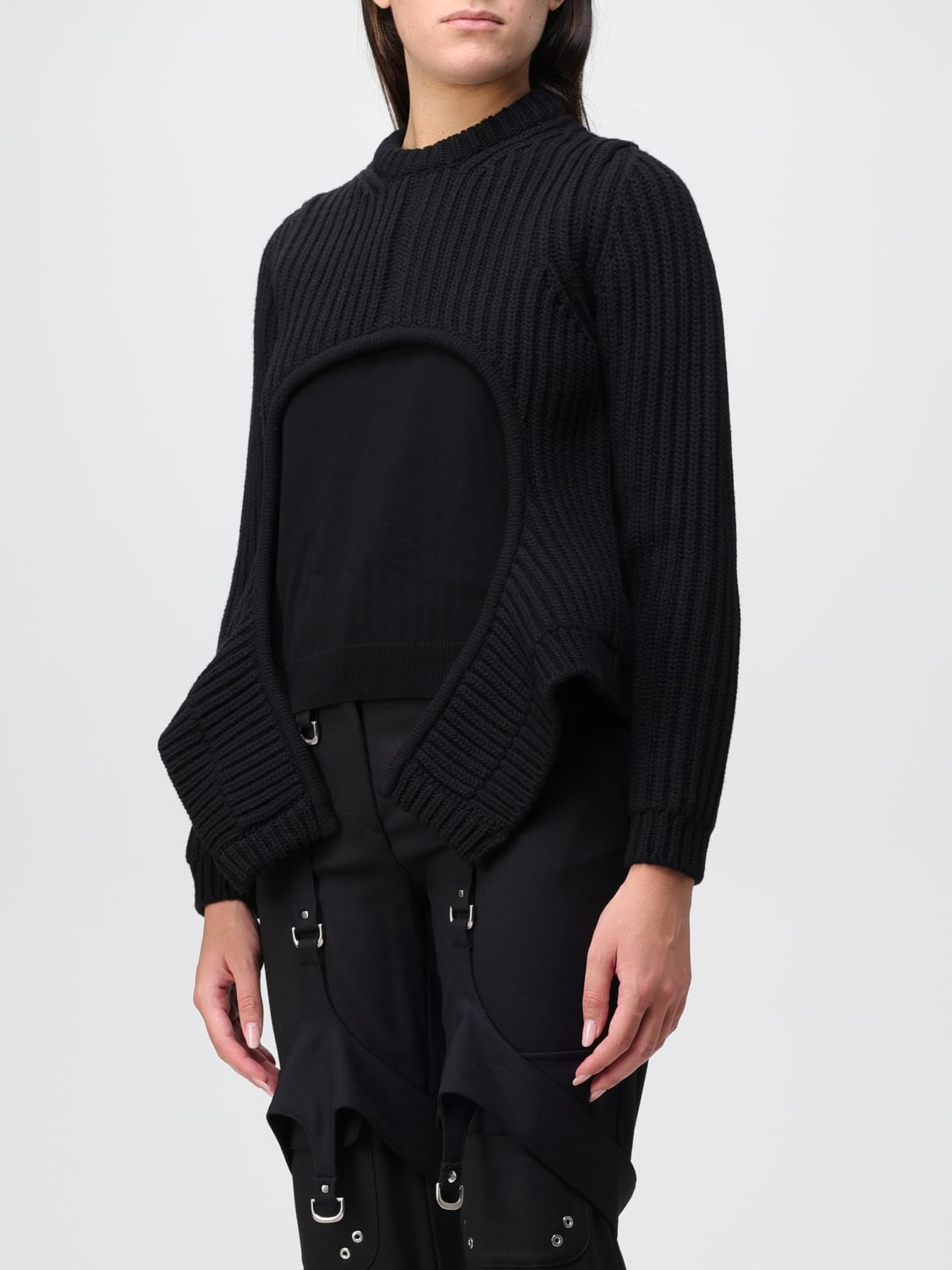 OFF-WHITE PULLOVER: Pullover damen Off-white, Schwarz - Img 4