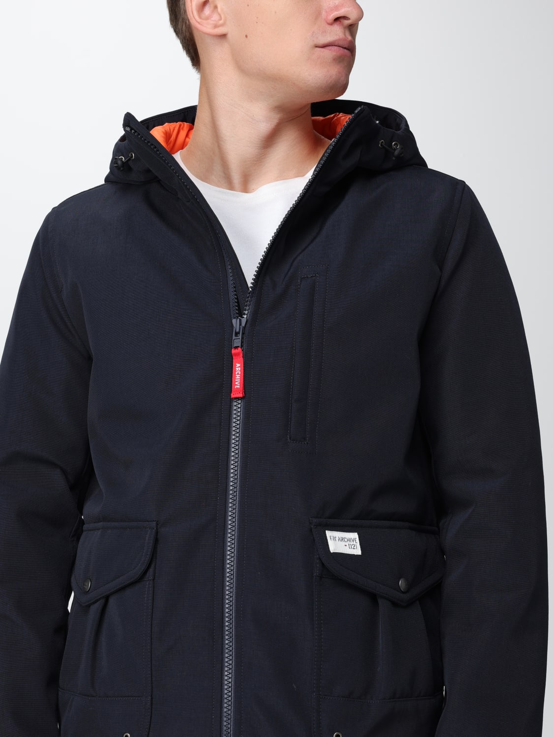 FAY JACKET: Jacket men Fay, Blue - Img 4