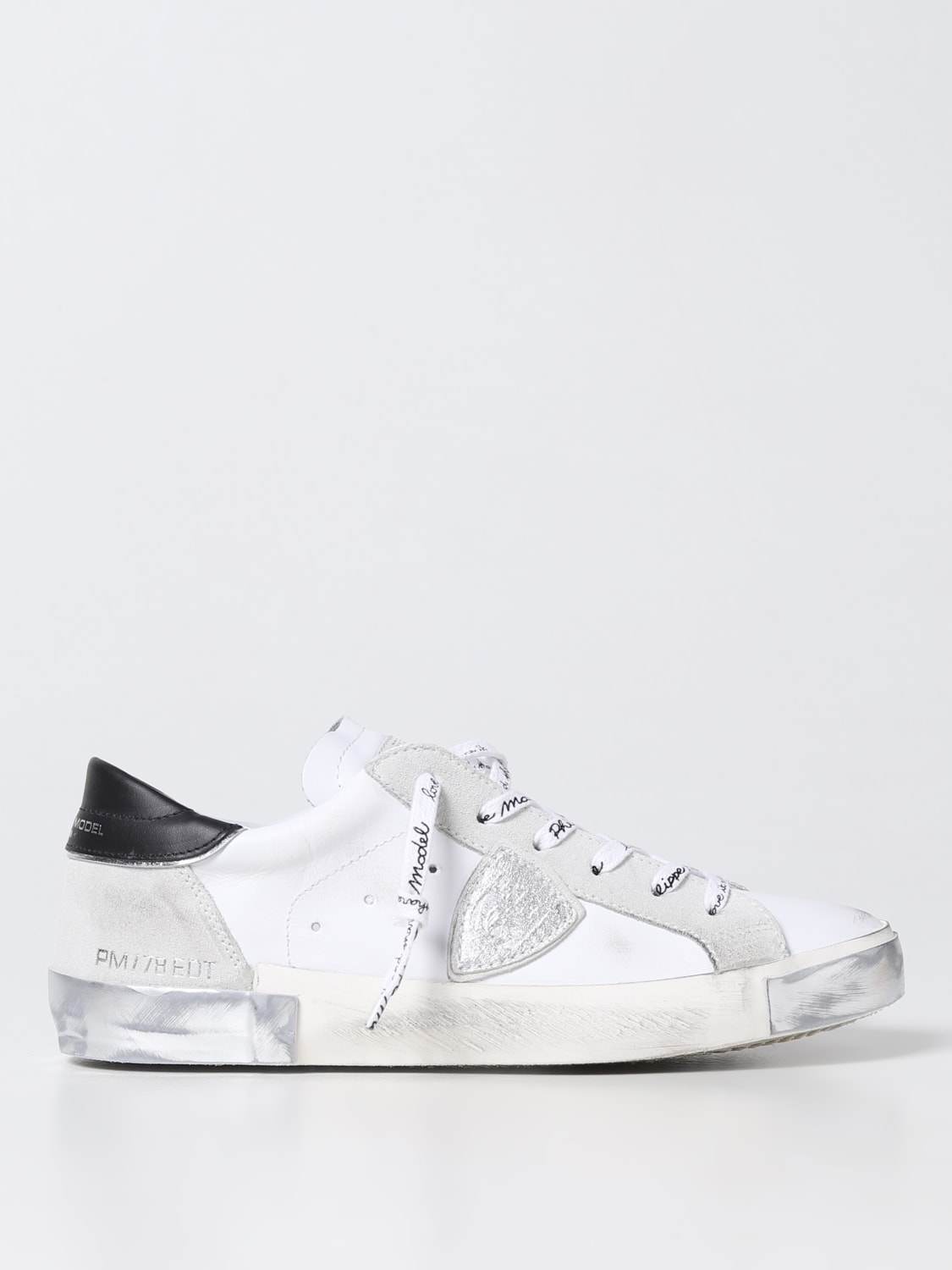 PHILIPPE MODEL TRAINERS: Trainers men Philippe Model, White - Img 1