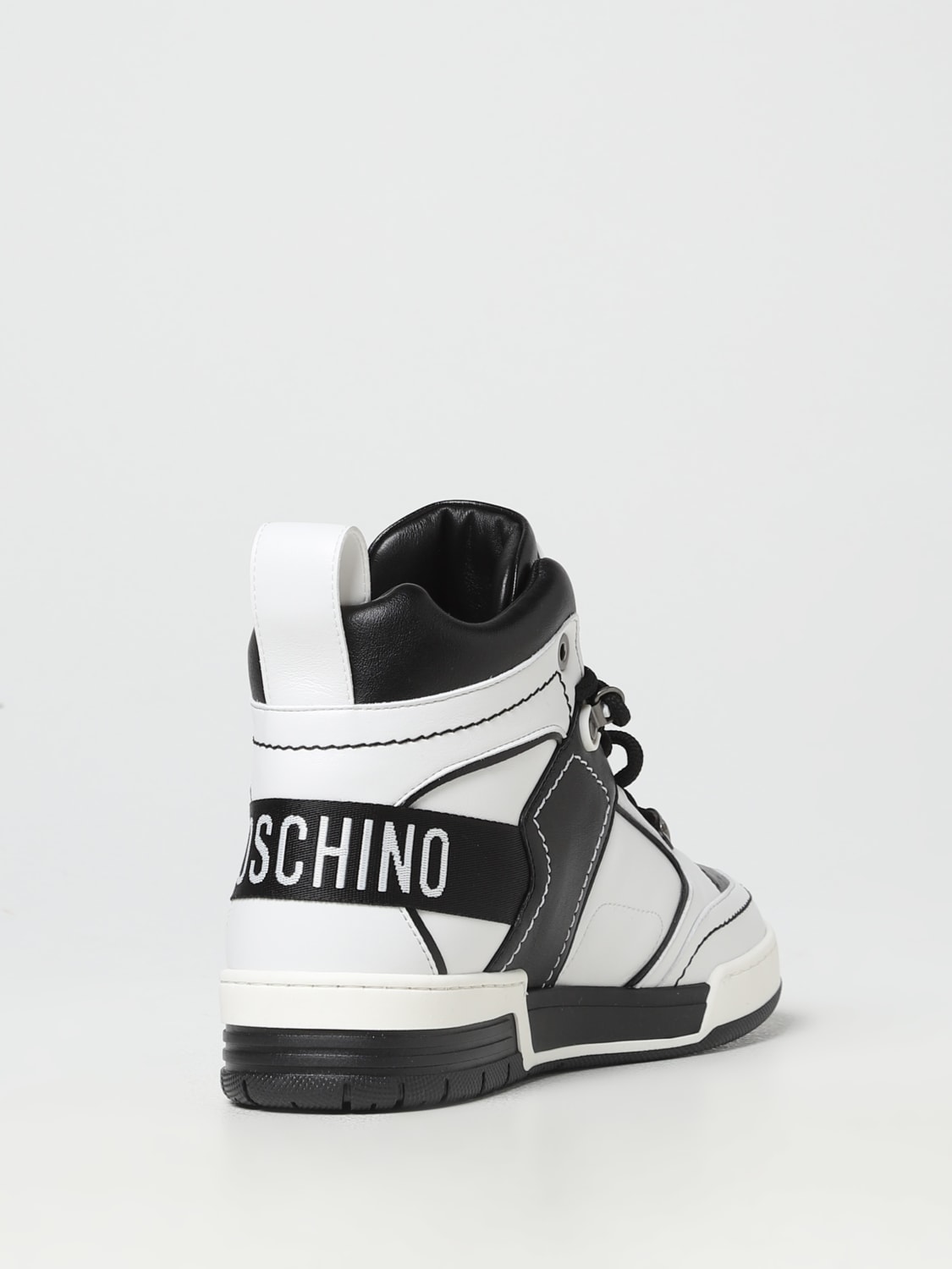 MOSCHINO COUTURE SNEAKERS: Moschino Couture sneakers in synthetic leather, Multicolor - Img 3