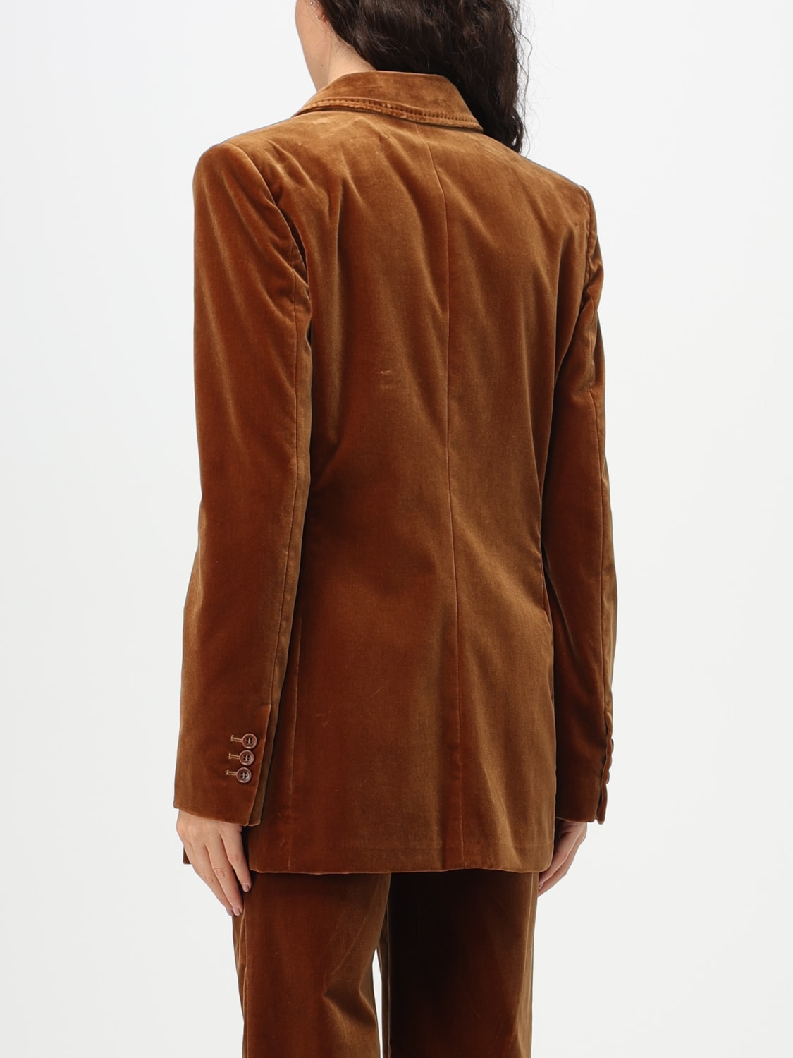 ALBERTA FERRETTI BLAZER: Jacket woman Alberta Ferretti, Brown - Img 3