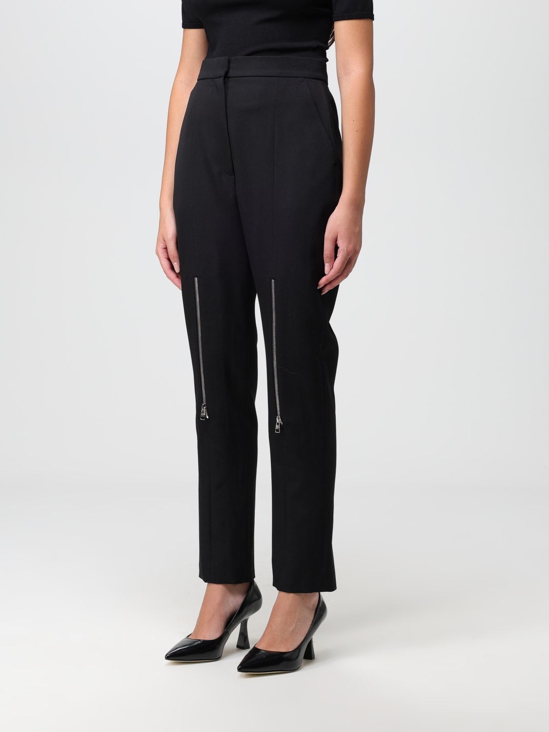 ALEXANDER MCQUEEN PANTS: Alexander McQueen wool pants, Black - Img 4