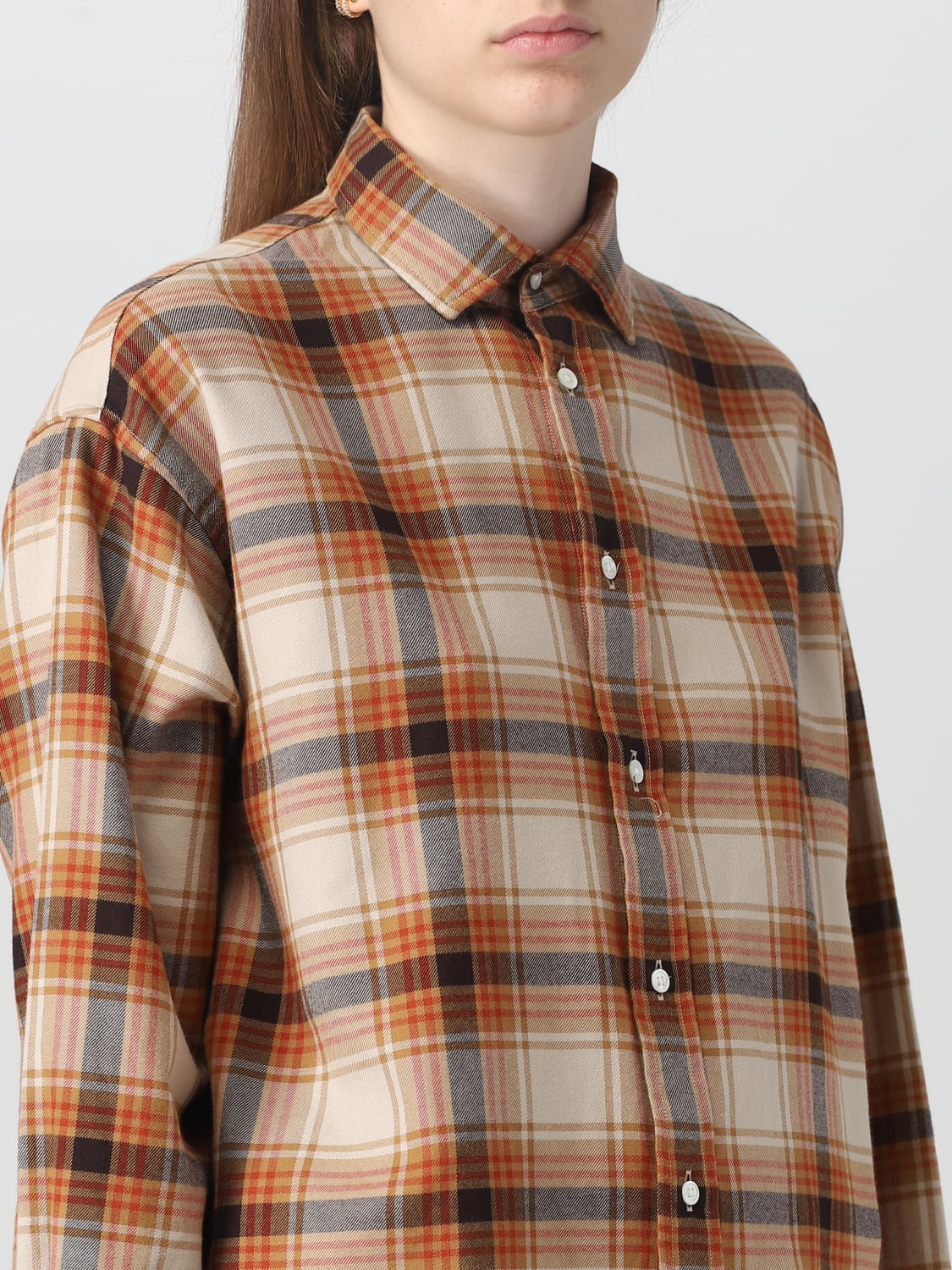 POLO RALPH LAUREN SHIRT: Polo Ralph Lauren cotton shirt, Beige - Img 3