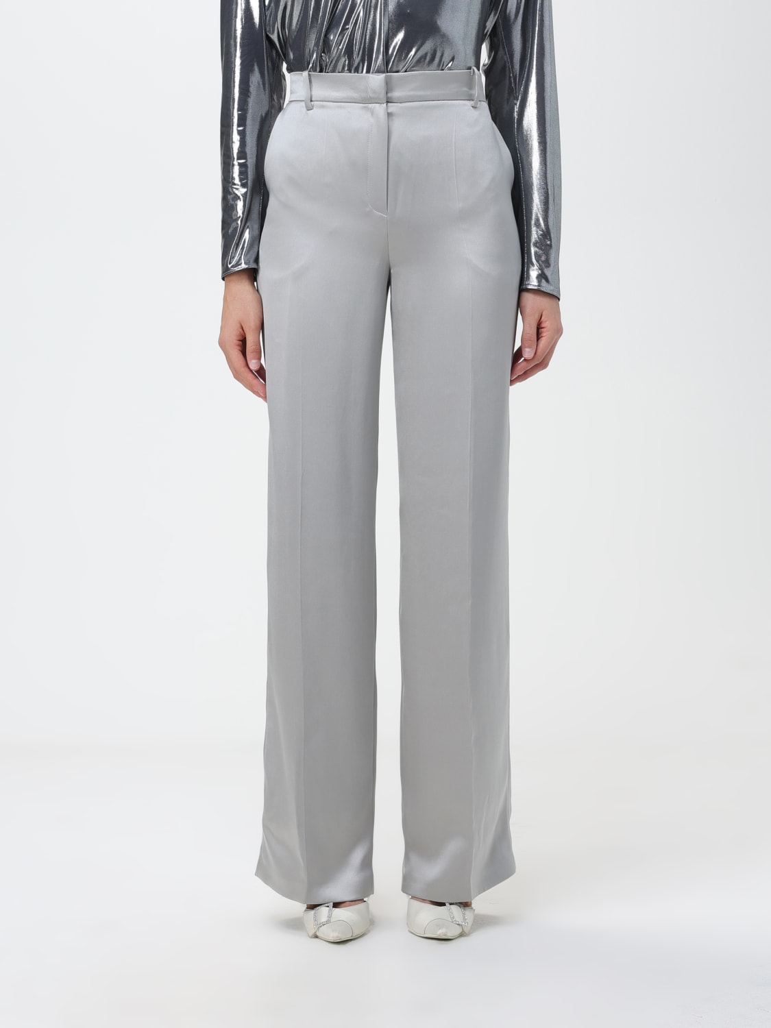 MAGDA BUTRYM PANTS: Pants woman Magda Butrym, Grey - Img 1