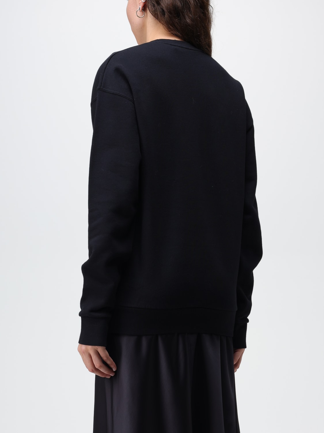 JW ANDERSON スウェットシャツ: セーター レディース Jw Anderson, ブラック - Img 2