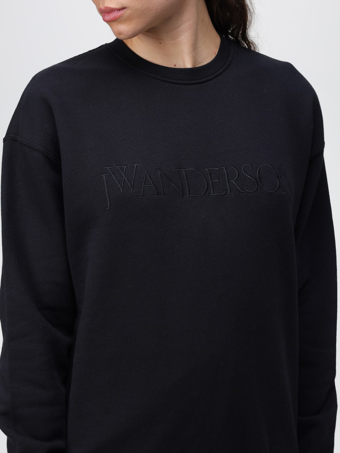 JW ANDERSON SWEAT-SHIRT: Pull femme Jw Anderson, Noir - Img 4