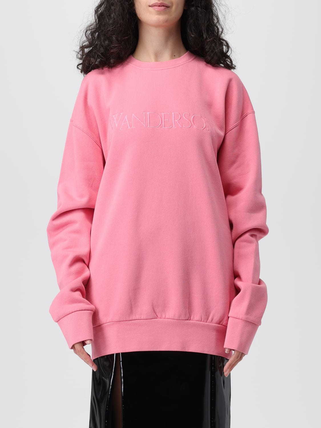 JW ANDERSON SWEATSHIRT: Sweater woman Jw Anderson, Pink - Img 1