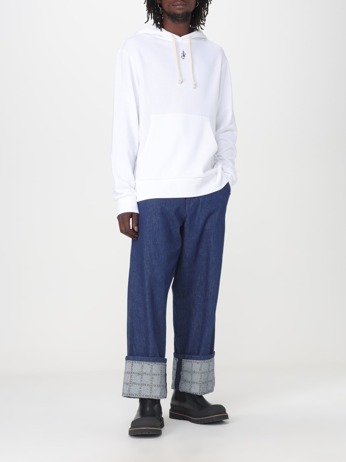 JW ANDERSON SWEATSHIRT: Sweater men Jw Anderson, White - Img 2