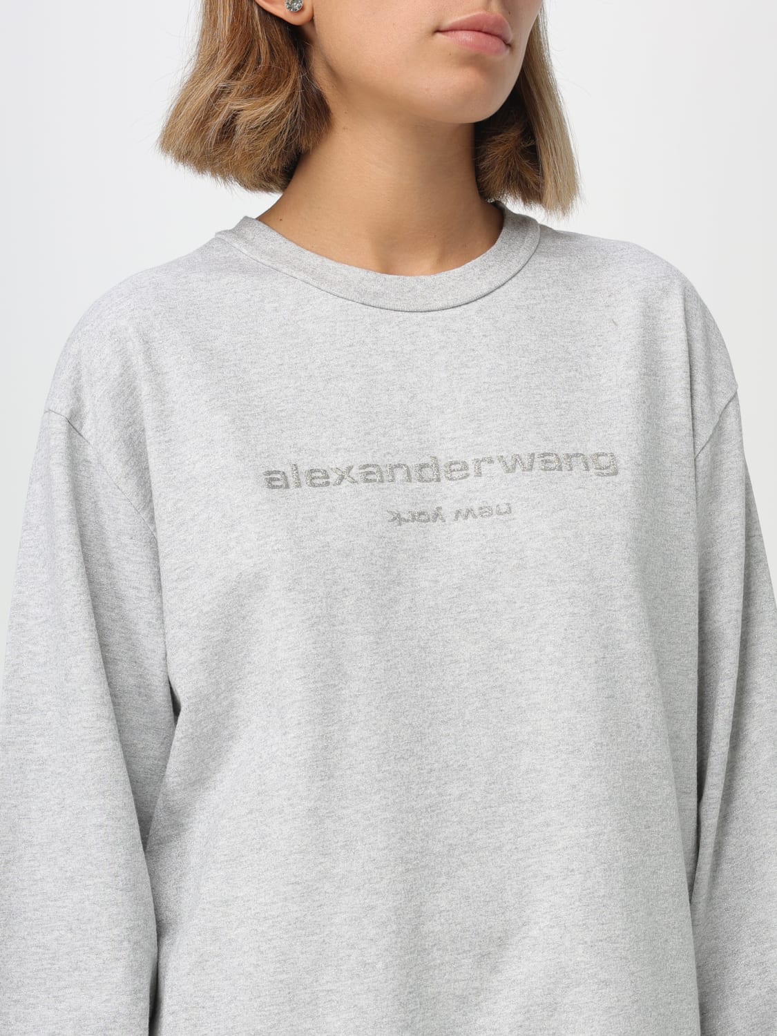 Alexander Wangアウトレット：Tシャツ レディース - グレー | GIGLIO