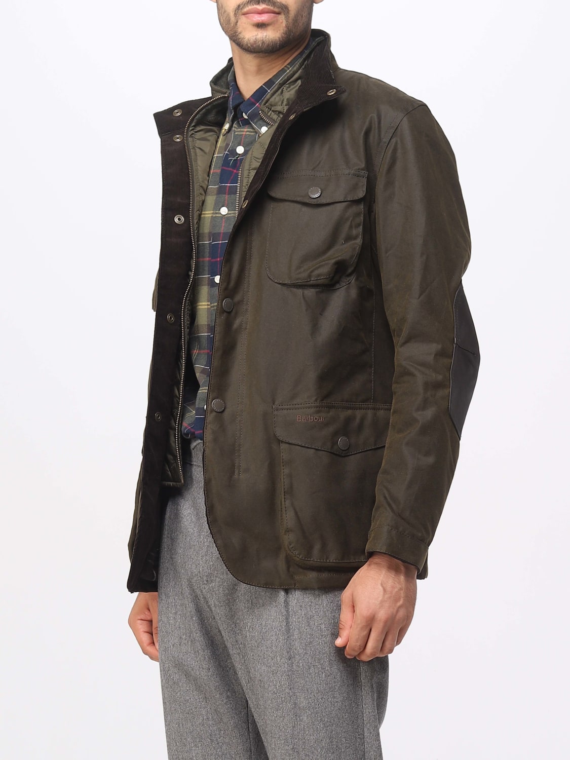 BARBOUR JACKET: Jacket men Barbour, Green - Img 3