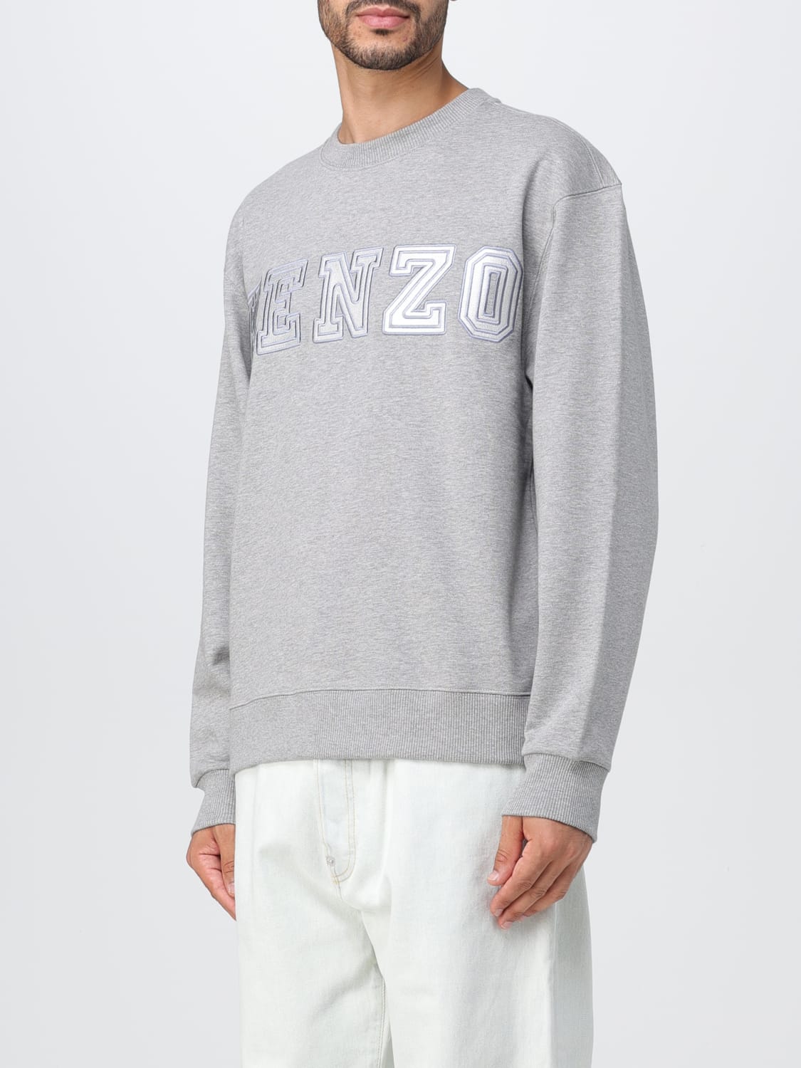 KENZO スウェットシャツ: スウェットシャツ メンズ Kenzo, グレー - Img 4