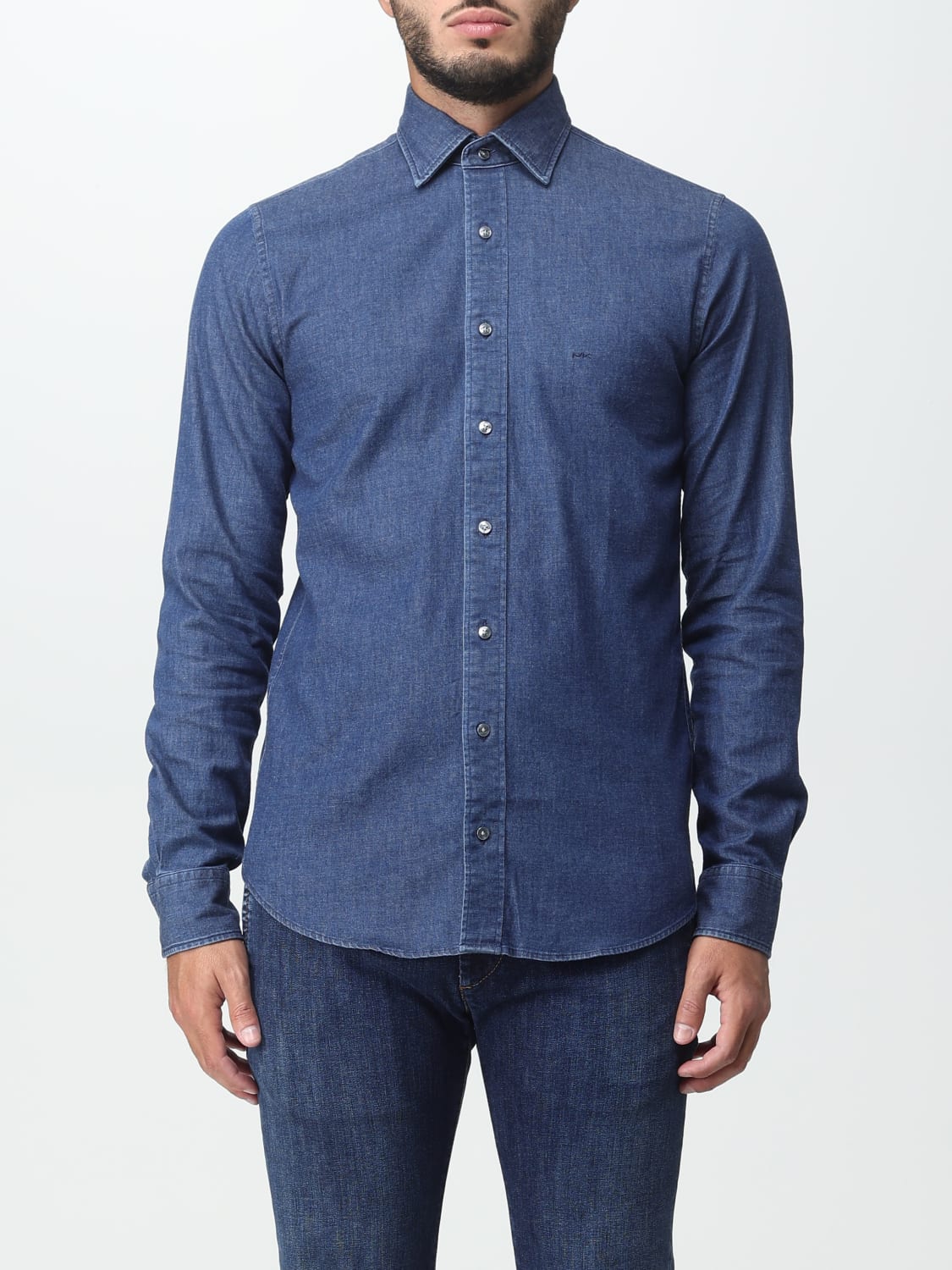 Giglio Camicia Michael Michael Kors in denim