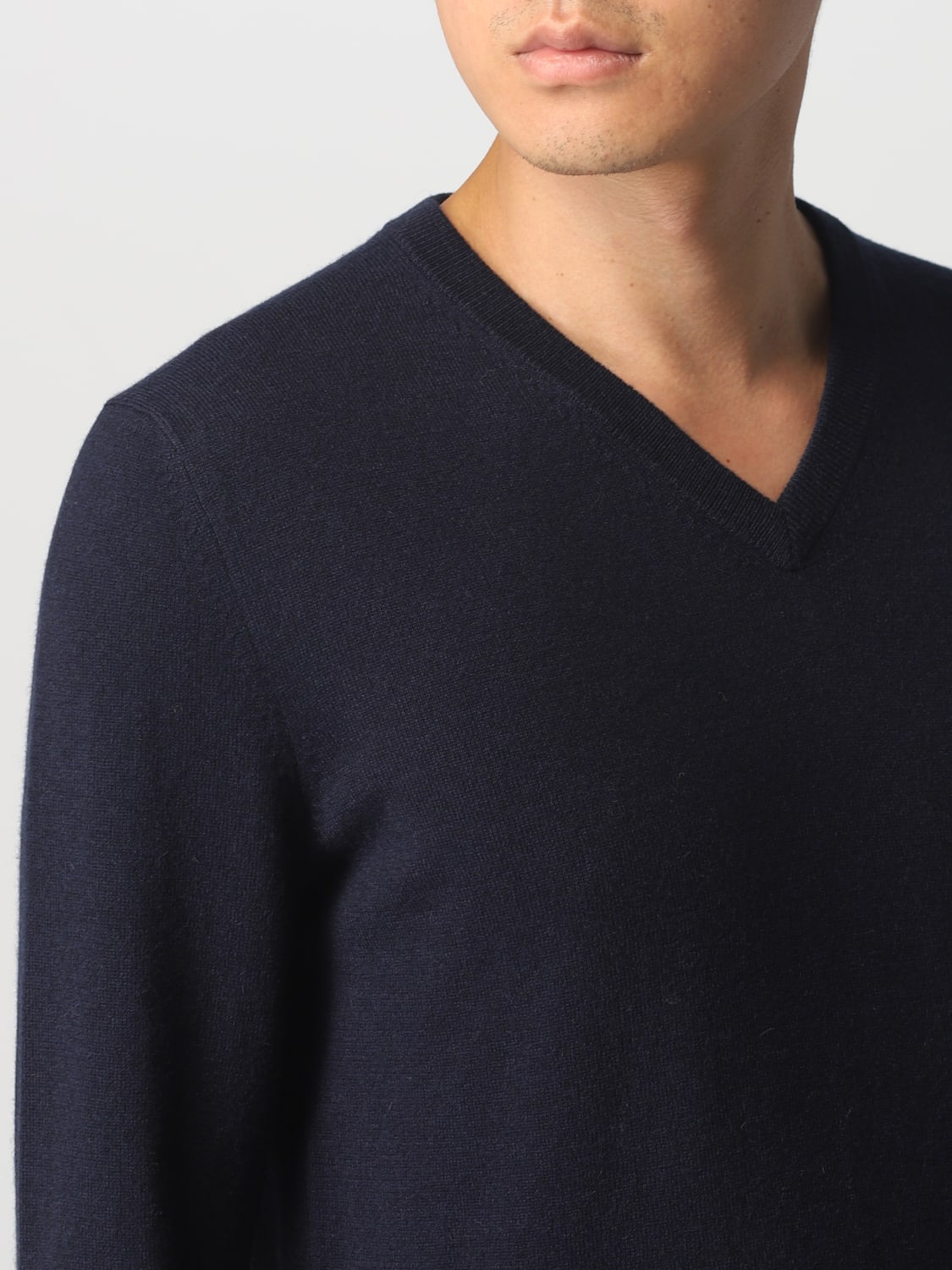 BALLANTYNE СВИТЕР: Толстовка Мужское Ballantyne, Темно-Синий - Img 3