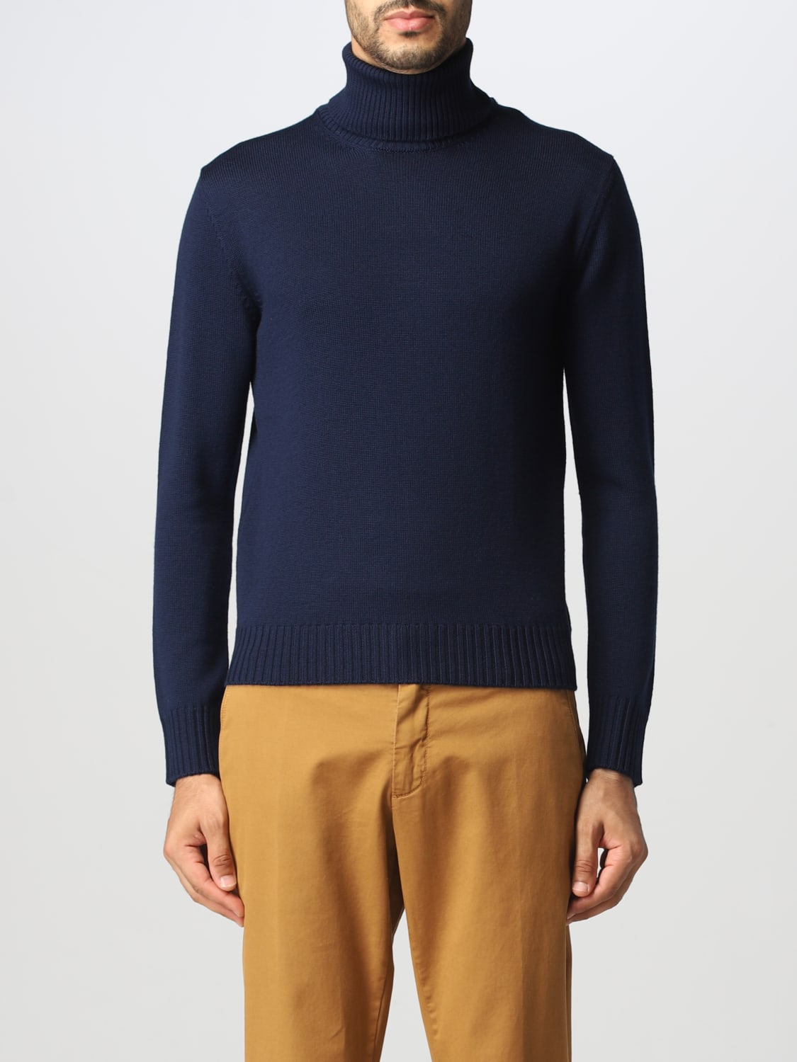 BALLANTYNE SWEATER: Sweatshirt men Ballantyne, Navy - Img 1