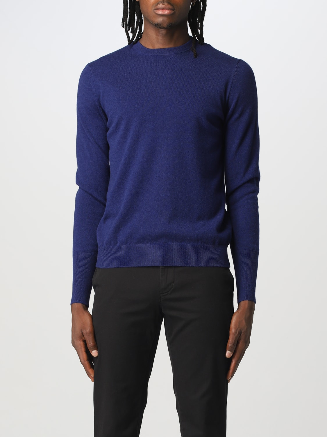 BALLANTYNE SWEATER: Sweatshirt men Ballantyne, Blue - Img 1