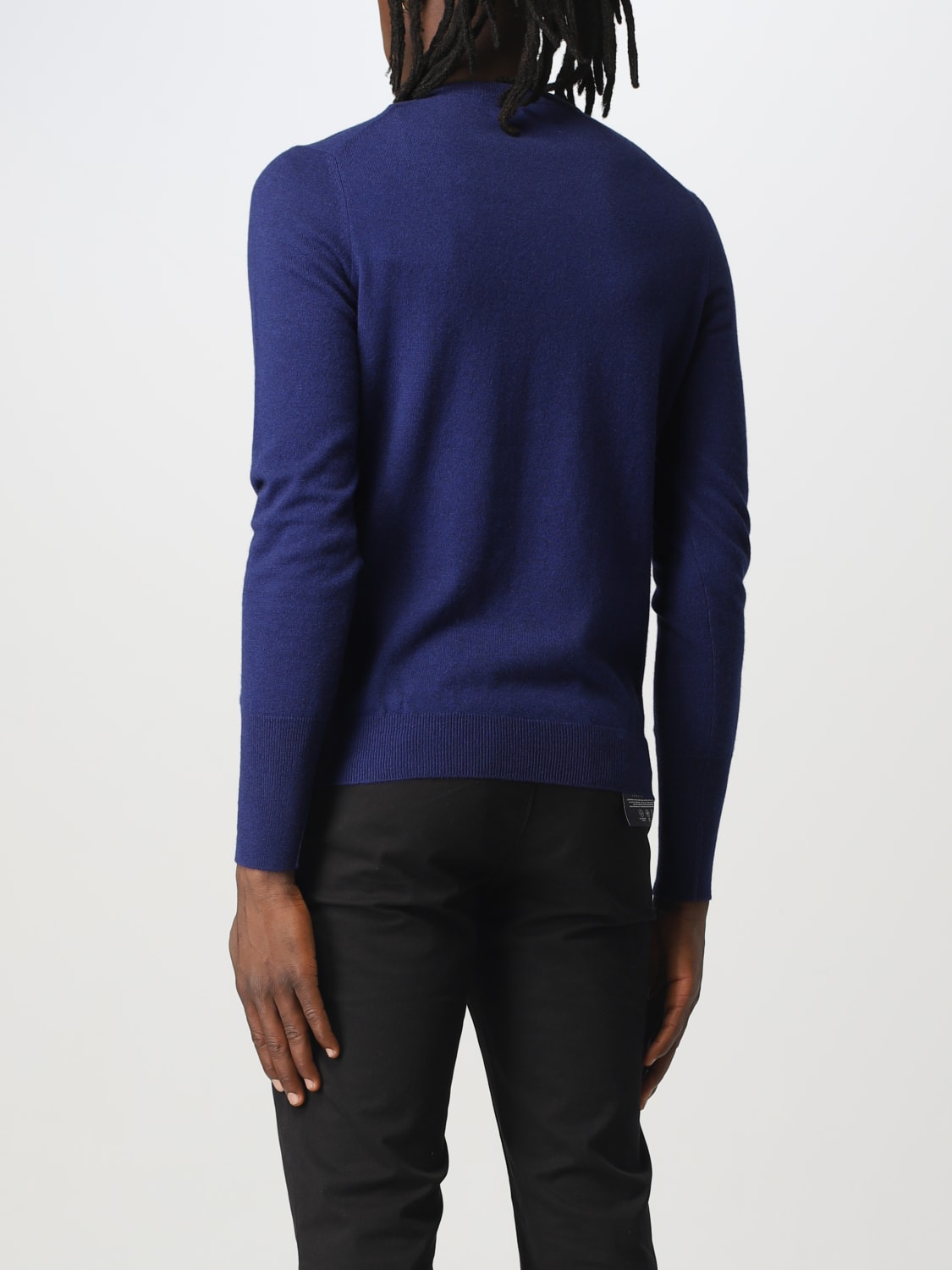BALLANTYNE SWEATER: Sweatshirt men Ballantyne, Blue - Img 2