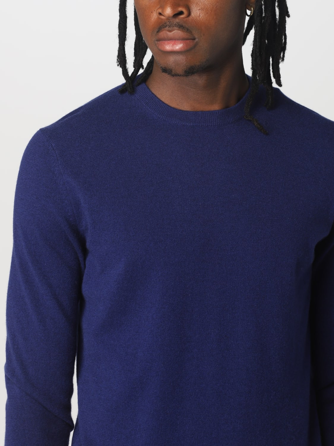 BALLANTYNE SWEATER: Sweatshirt men Ballantyne, Blue - Img 3