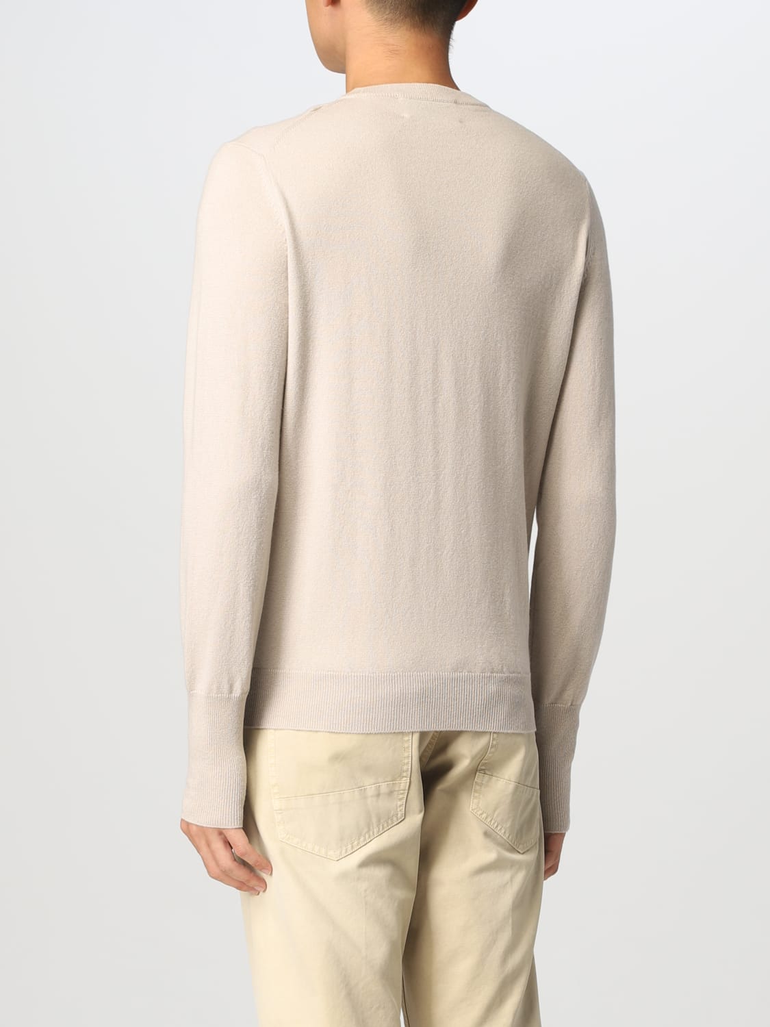 BALLANTYNE 毛衣: 卫衣 男士 Ballantyne, 米色 - Img 2