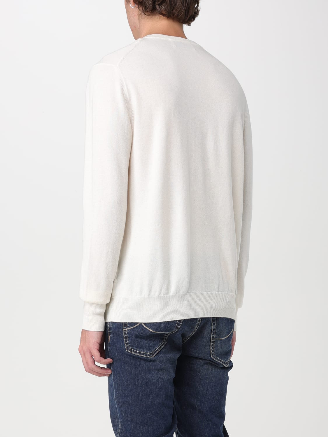 BALLANTYNE SWEATER: Sweatshirt men Ballantyne, Butter - Img 2