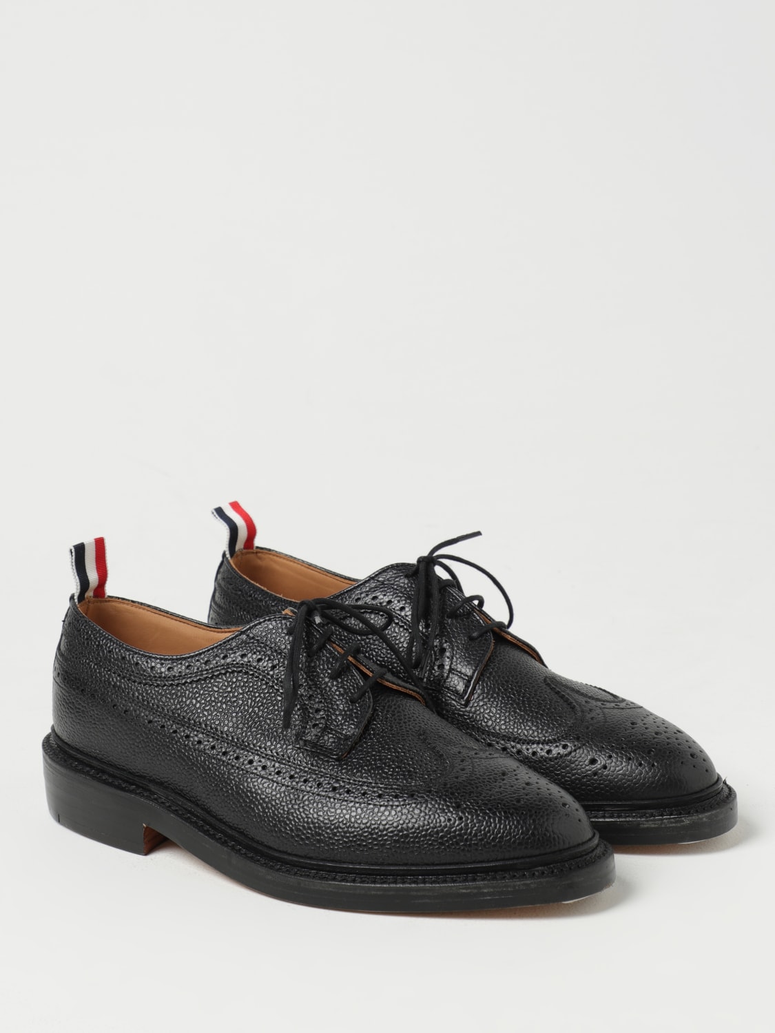 Thom Browne derby shoes in grained leather