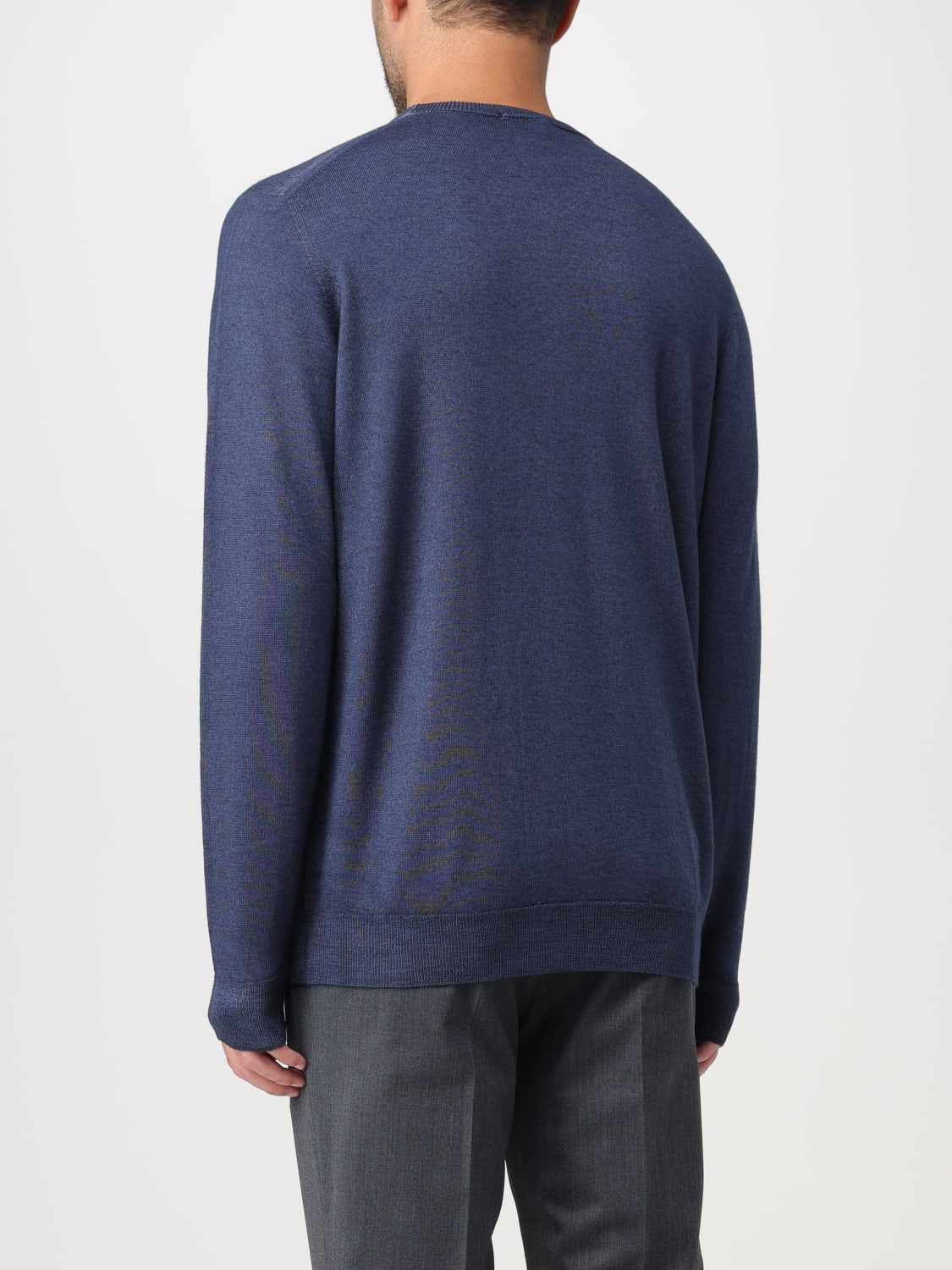 DRUMOHR JERSEY: Sudadera hombre Drumohr, Azul Oscuro - Img 2