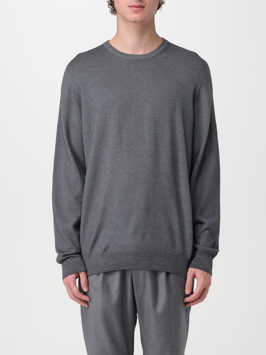 DRUMOHR MAGLIA: Pullover Drumohr in lana, Grigio - Img 1