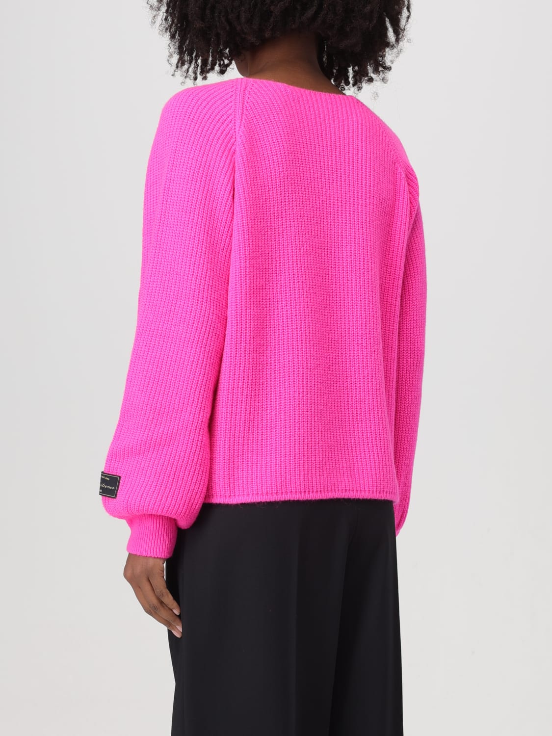 MSGM PULL: Pull femme MSGM, Fuchsia - Img 3