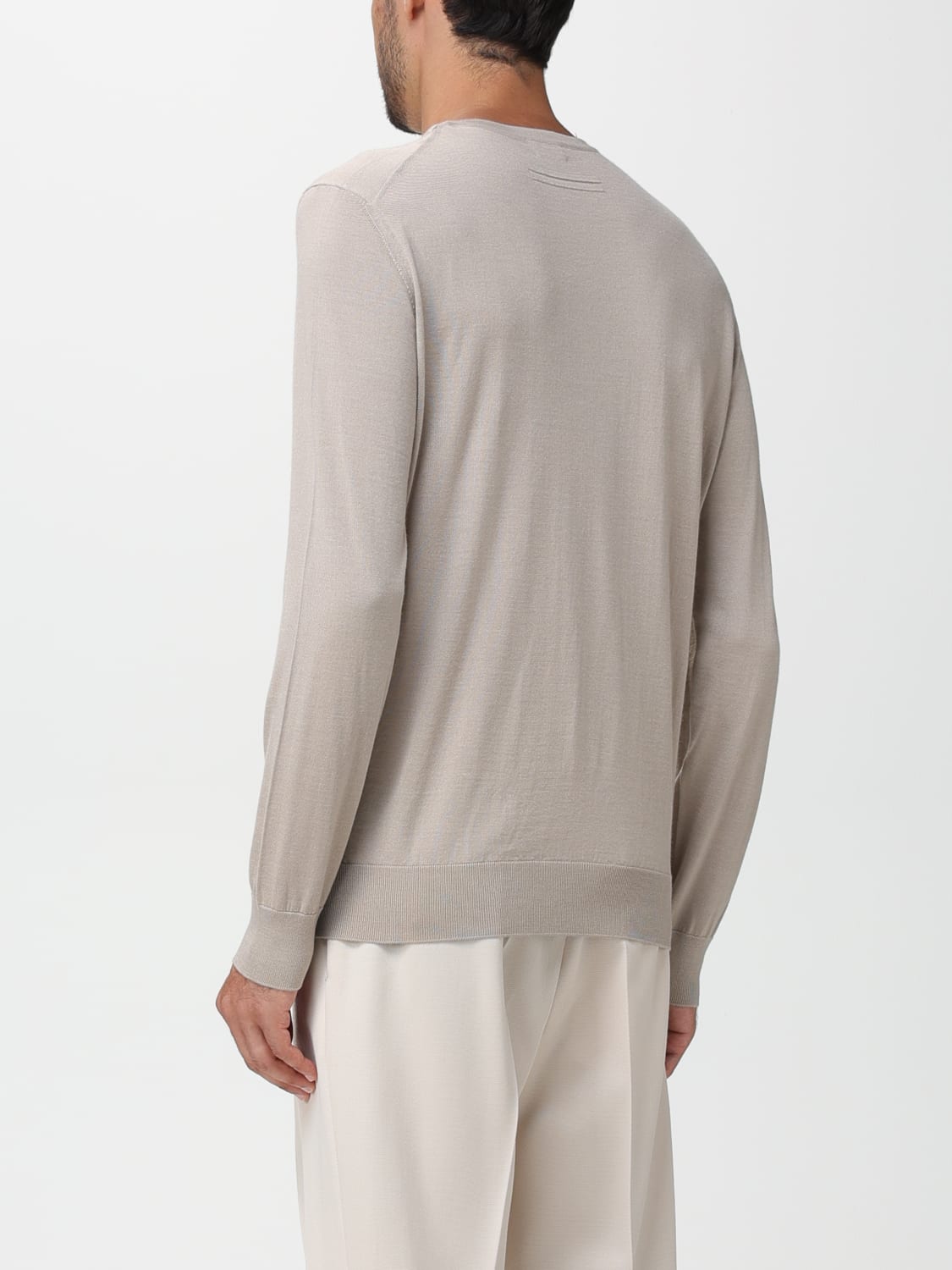 ZEGNA PULLOVER: Pullover herren Zegna, Yellow Cream - Img 3