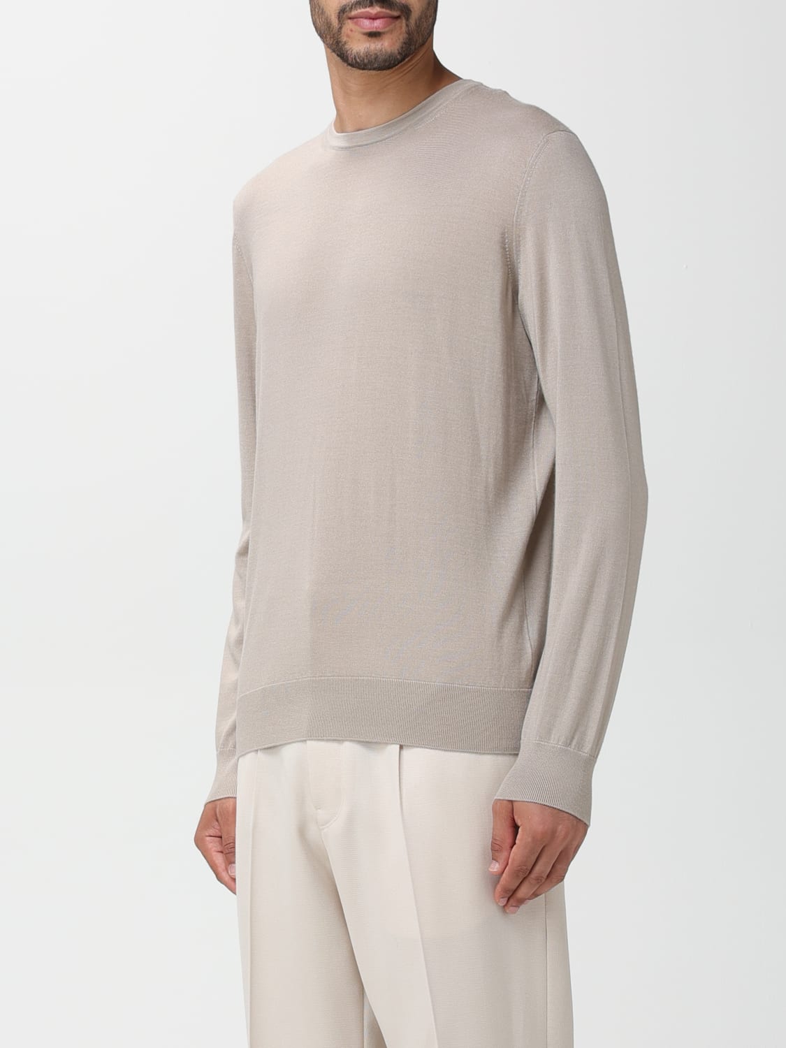 ZEGNA PULLOVER: Pullover herren Zegna, Yellow Cream - Img 4