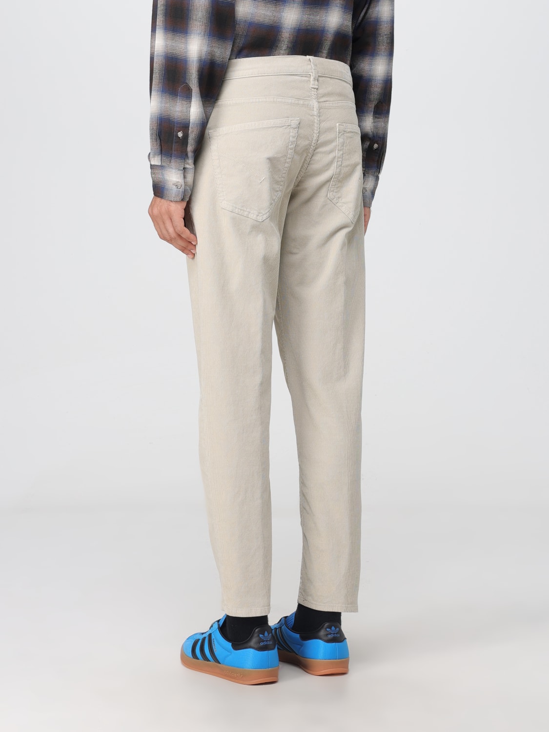 DONDUP PANTS: Dondup cotton pants, Cream - Img 2