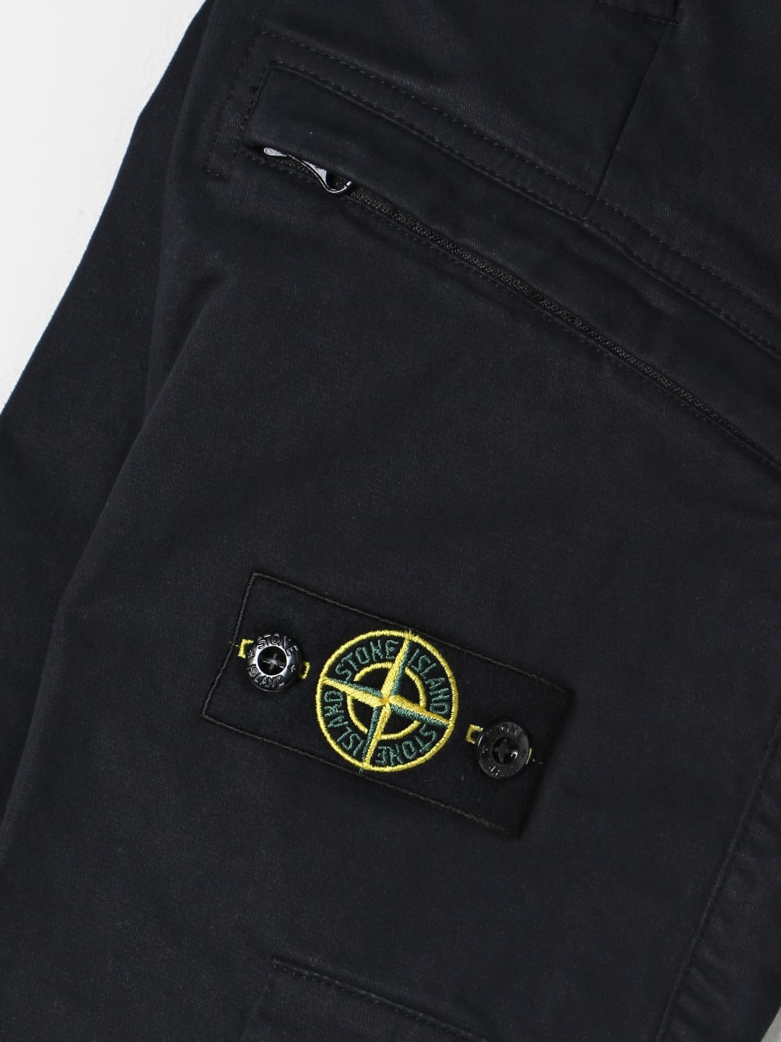 STONE ISLAND JUNIOR PANTS: Pants kids Stone Island Junior, Blue - Img 3