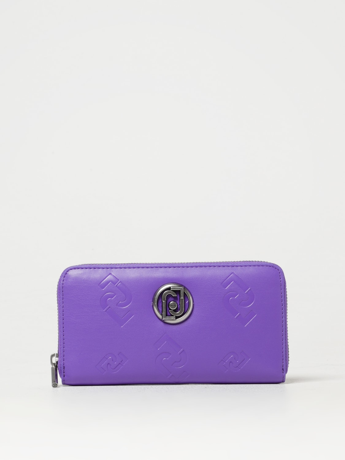 財布・小物その他 LIU JO Woman Wallet Grey AF3229E0006 93803 Liu Jo Outlet: Wallet woman - Violet | Liu Jo wallet