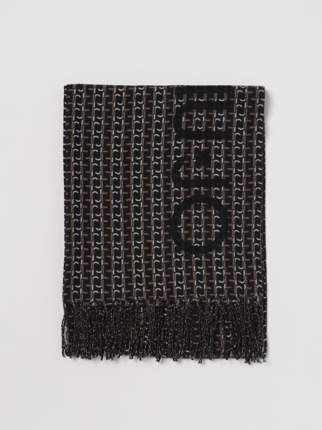 スカーフ LIU JO Woman Scarf Brown 2F3143T0300 S1987 Liu Jo Outlet: Scarf woman - Brown | Liu Jo scarf
