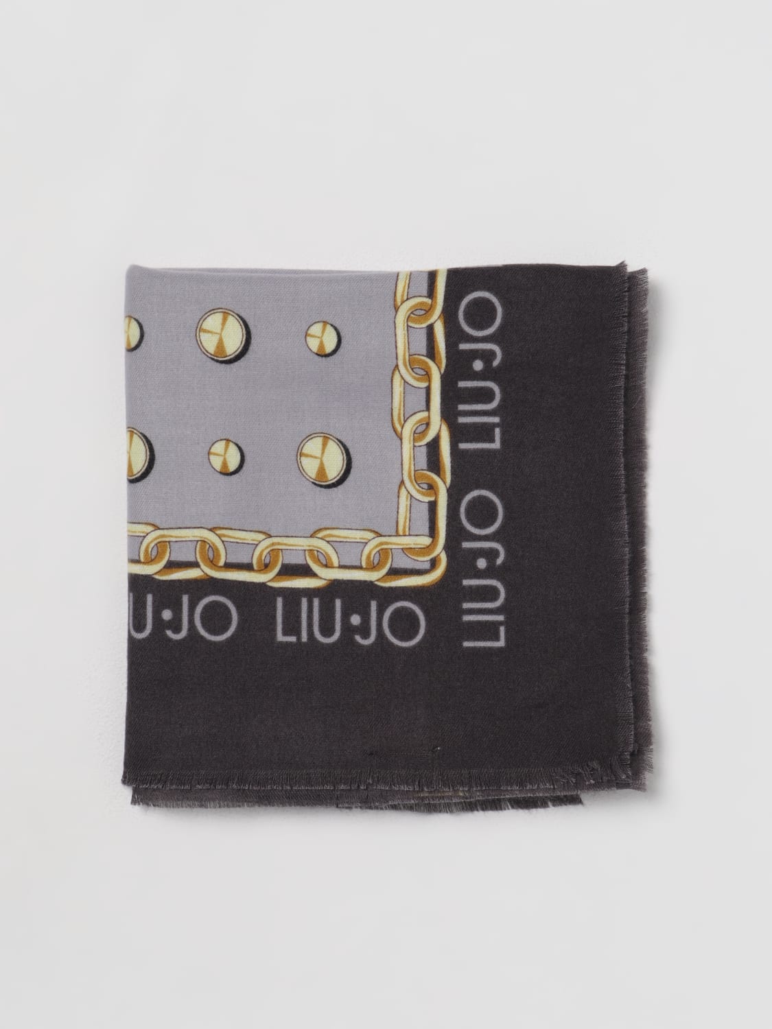 スカーフ LIU JO Woman Neck scarf Black 2A5026T0300 22222 LIU JO: Neck scarf woman - Black | Liu Jo scarf 2F3126T0300