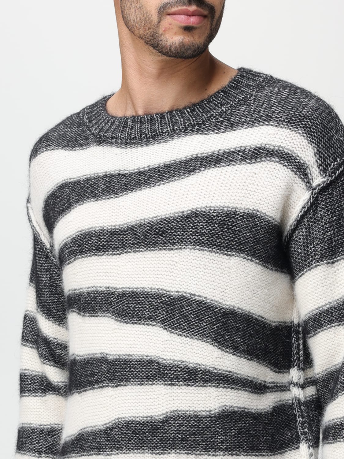 A.P.C. SWEATER: Sweater men A.P.C., Grey - Img 4