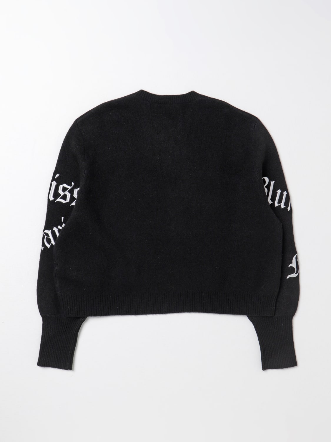 MISS BLUMARINE SWEATER: Sweater kids Miss Blumarine, Black - Img 2