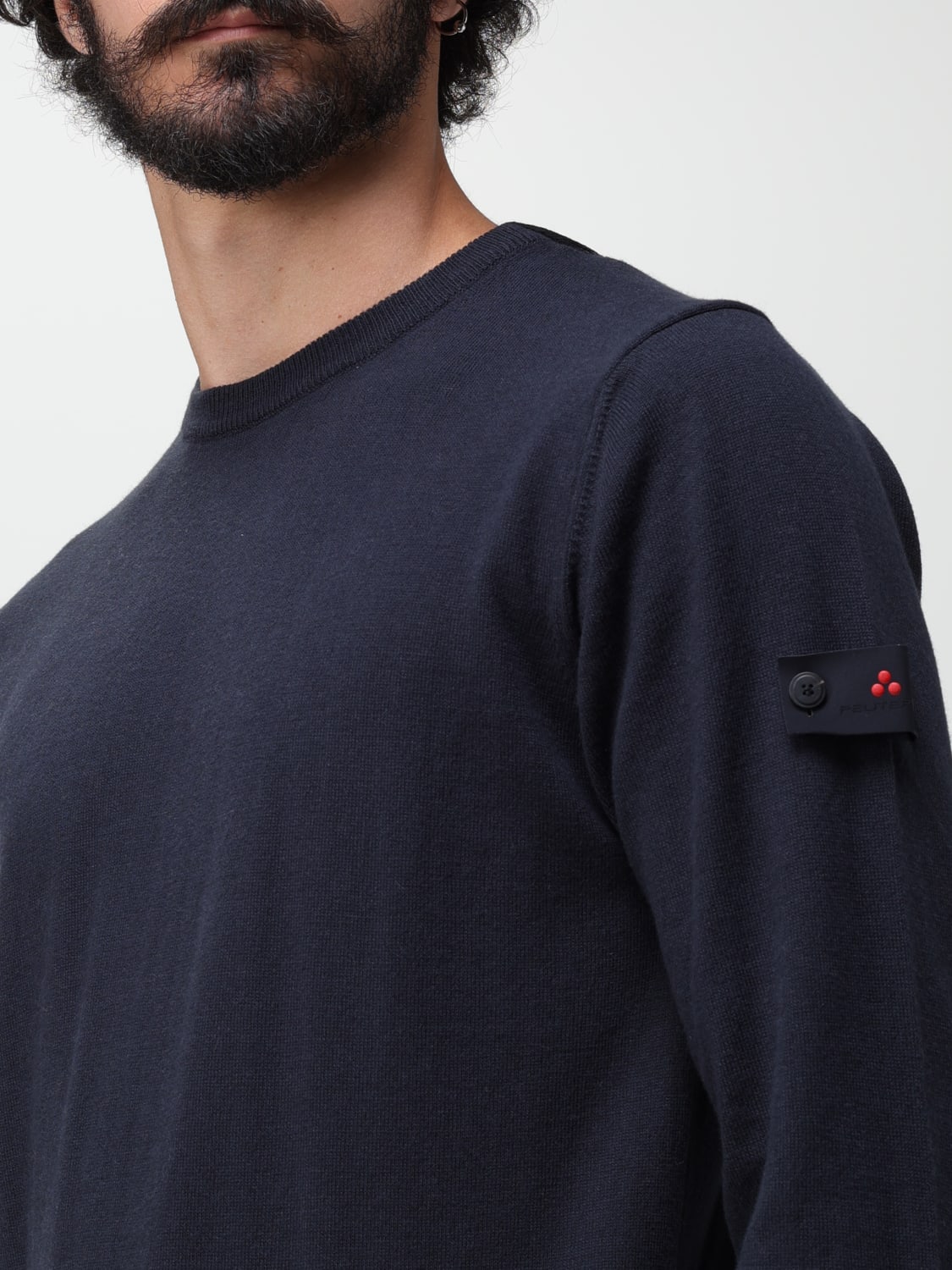 PEUTEREY 스웨터: 스웨터 남성 Peuterey, 블루 - Img 3