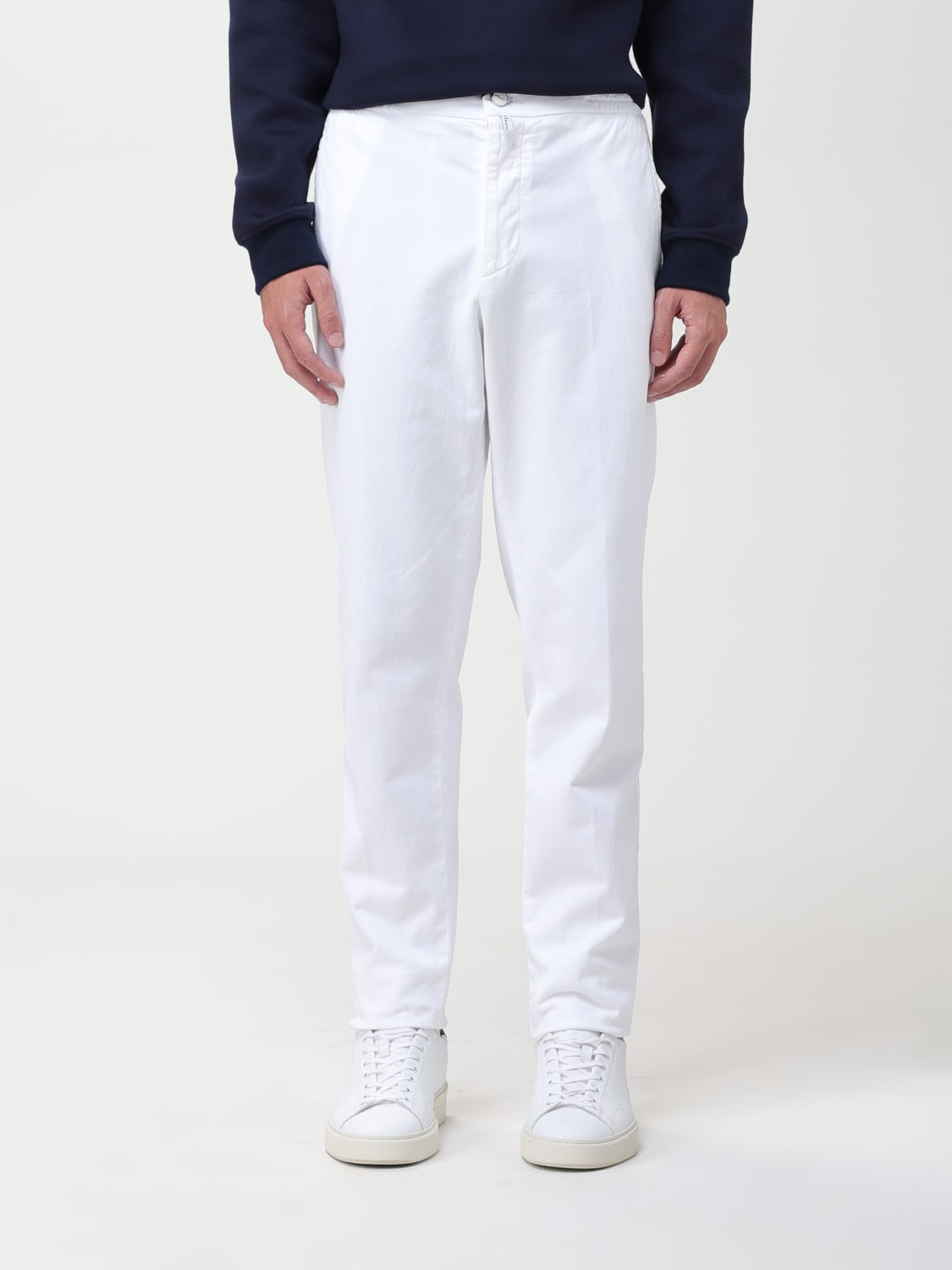 Giglio Pantalone Kiton in cotone