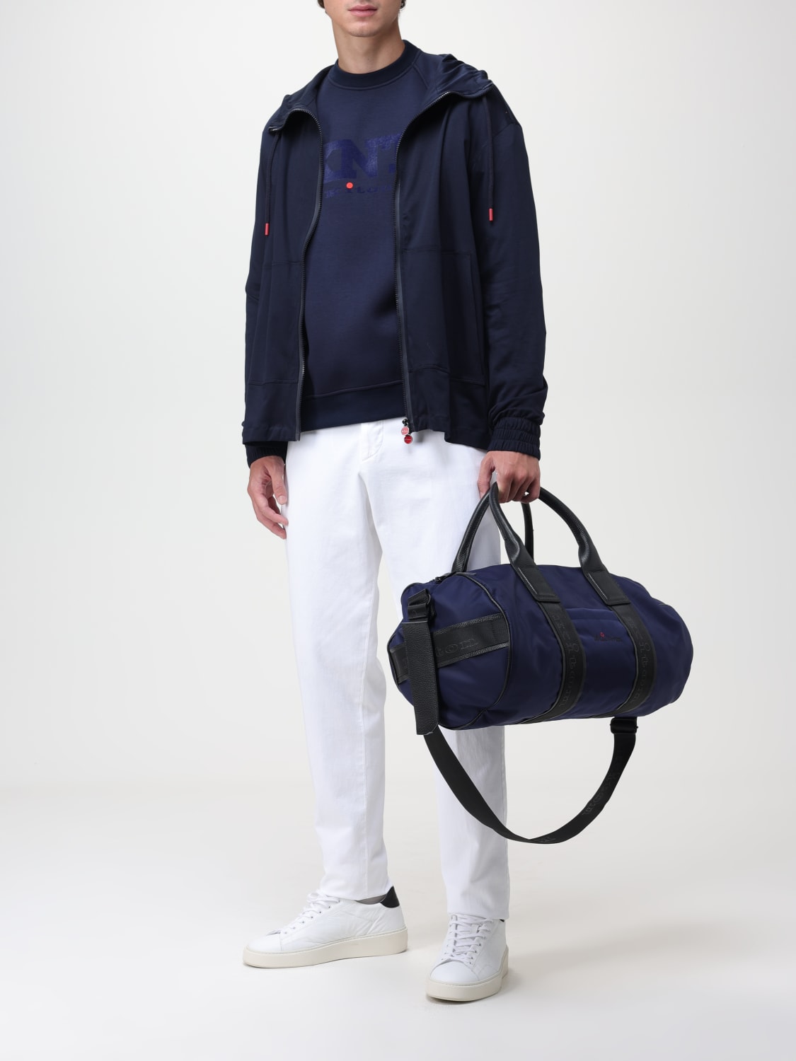 KITON パンツ: パンツ メンズ Kiton, ホワイト - Img 2