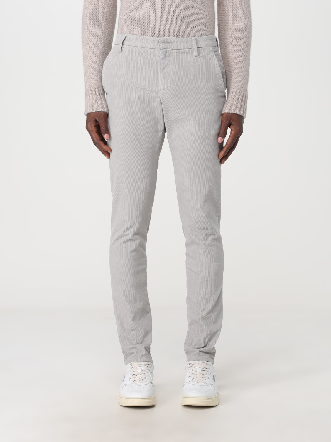 DONDUP PANTS: Pants men Dondup, Grey 1 - Img 1