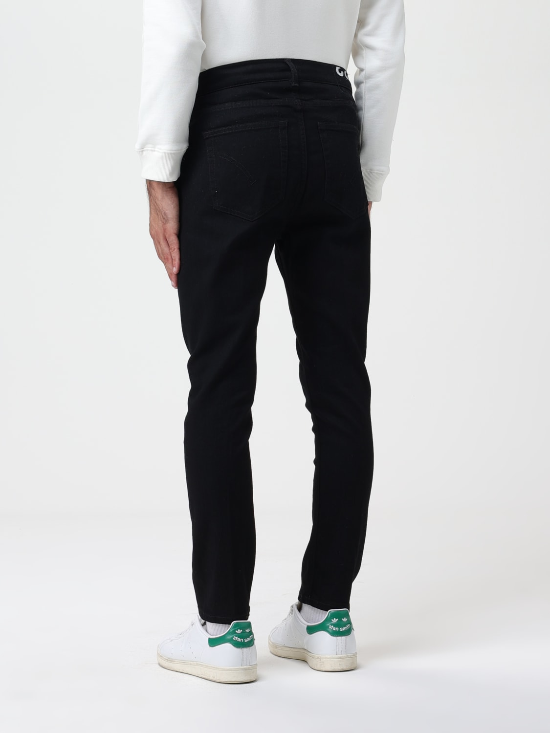 DONDUP JEANS: Dondup denim jeans, Black - Img 2