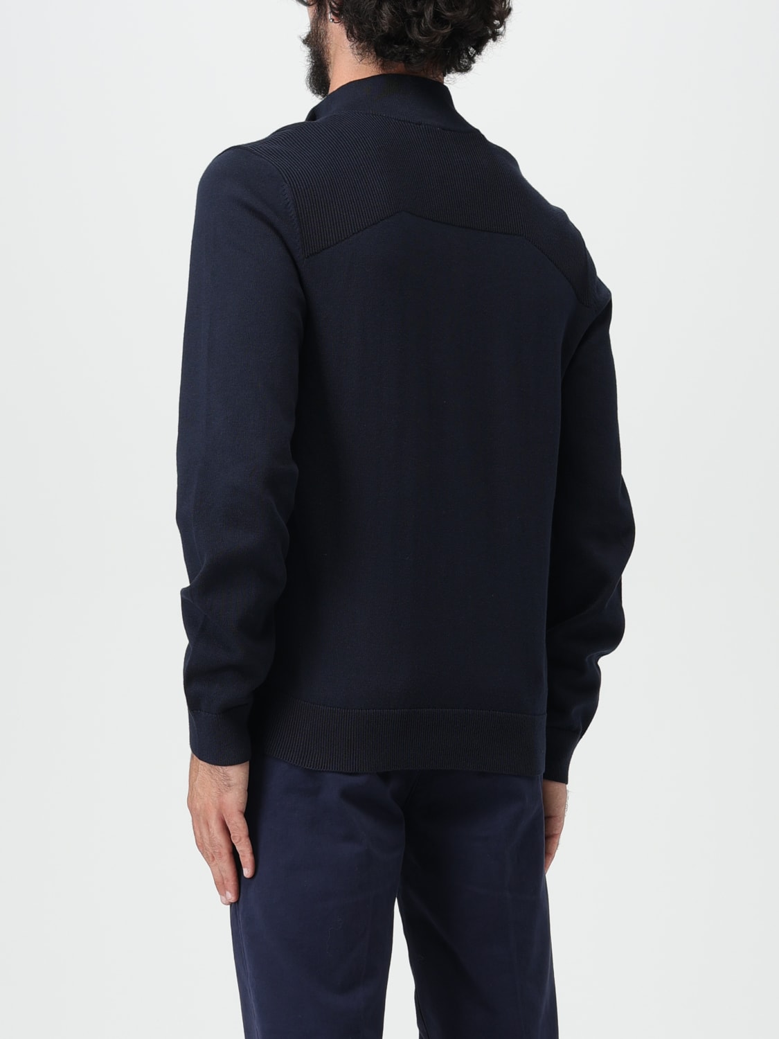 BOSS SWEATER: Sweater men Boss, Blue - Img 2