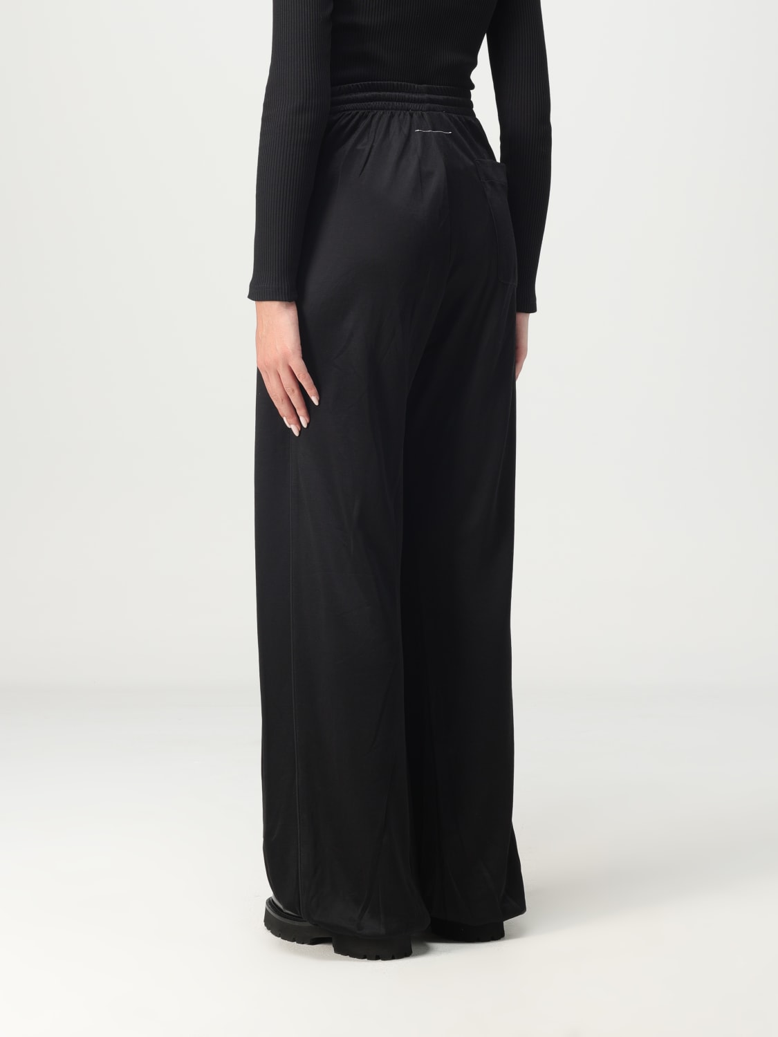 MM6 MAISON MARGIELA: Pants woman - Black | Mm6 Maison